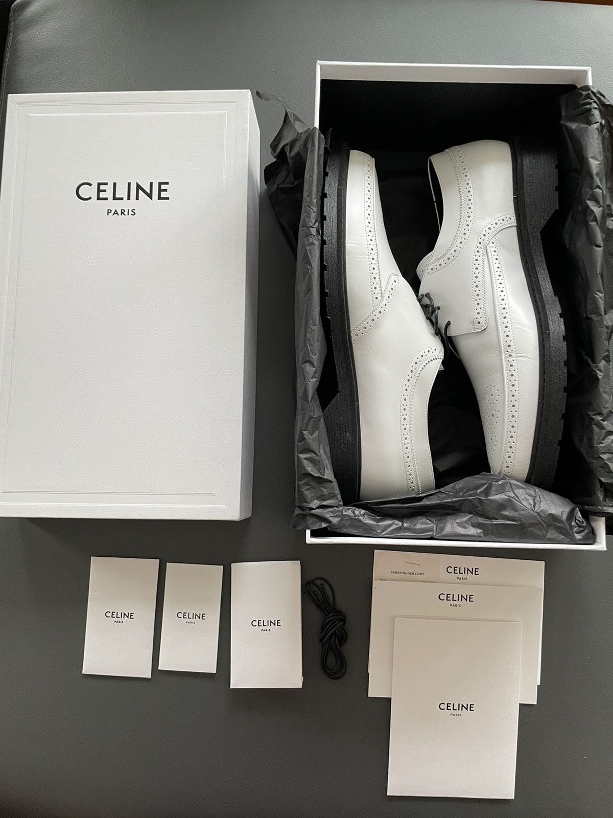 Celine × Hedi Slimane Super Runway Brand NEW Celine By Hedi Slimane Leather Loafer Size US 10 / EU 43 - 2 Thumbnail