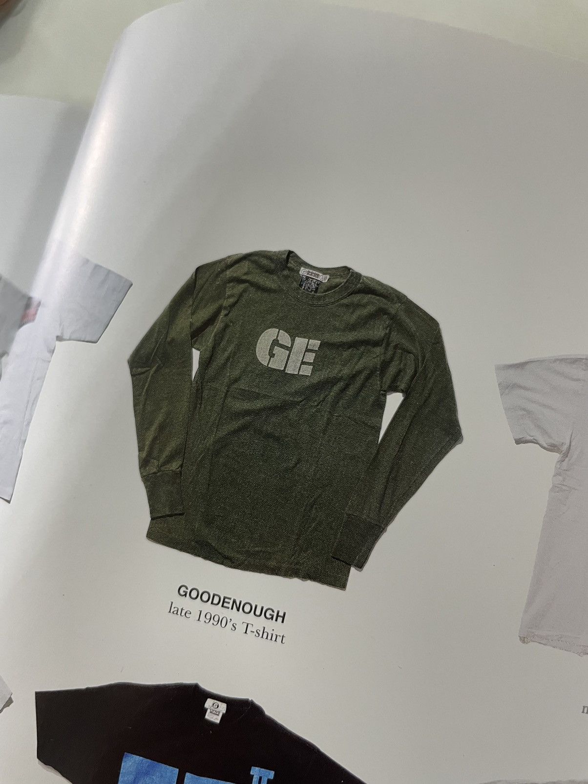 Good Enough Vintage 1997 GOODENOUGH “GE” L/S Tee Size US XL / EU 56 / 4 - 9 Thumbnail