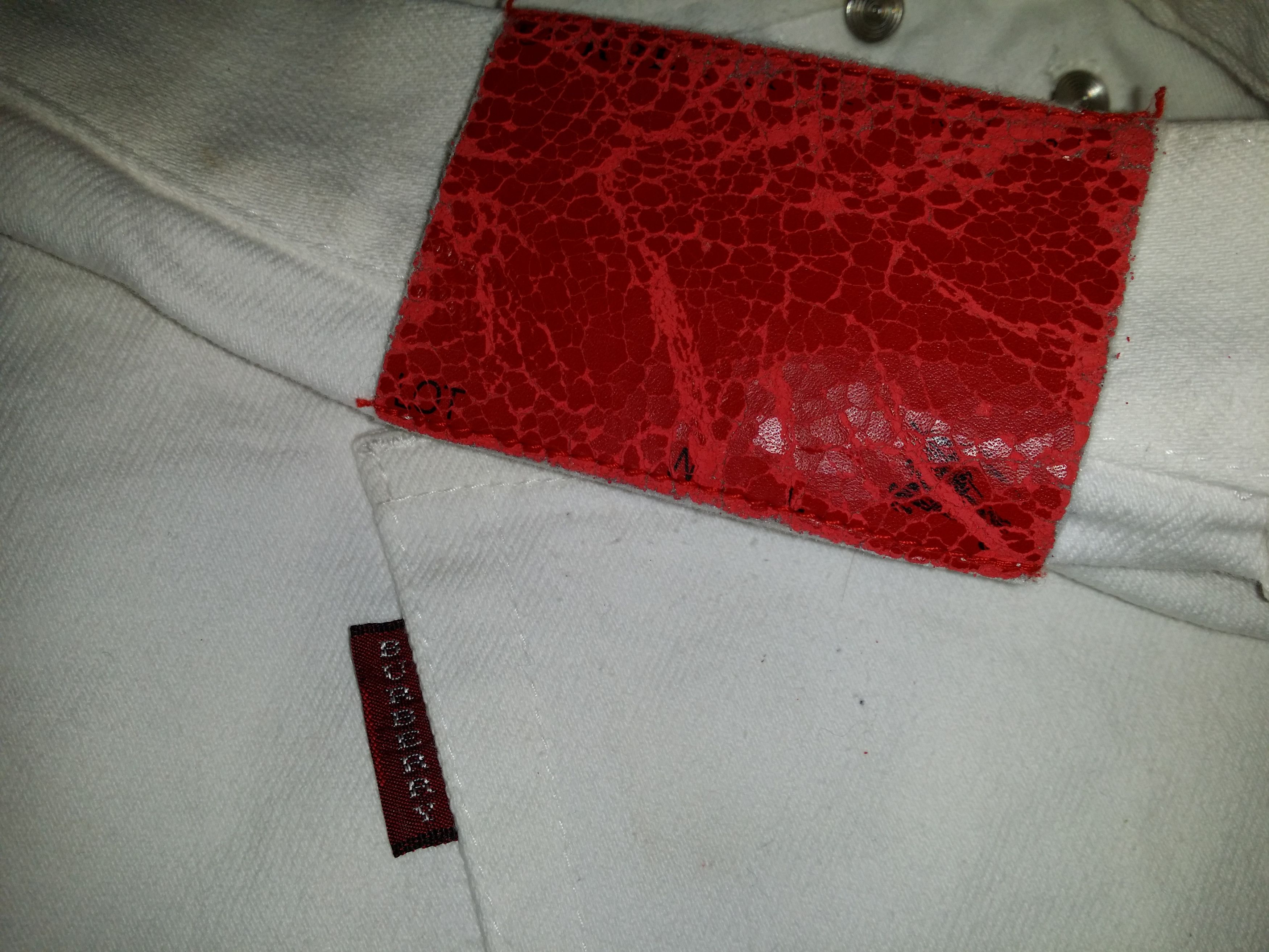 Burberry ICONIC🔥BURBERRY BLACK LABEL WHITE JEANS Size US 33 - 11 Thumbnail