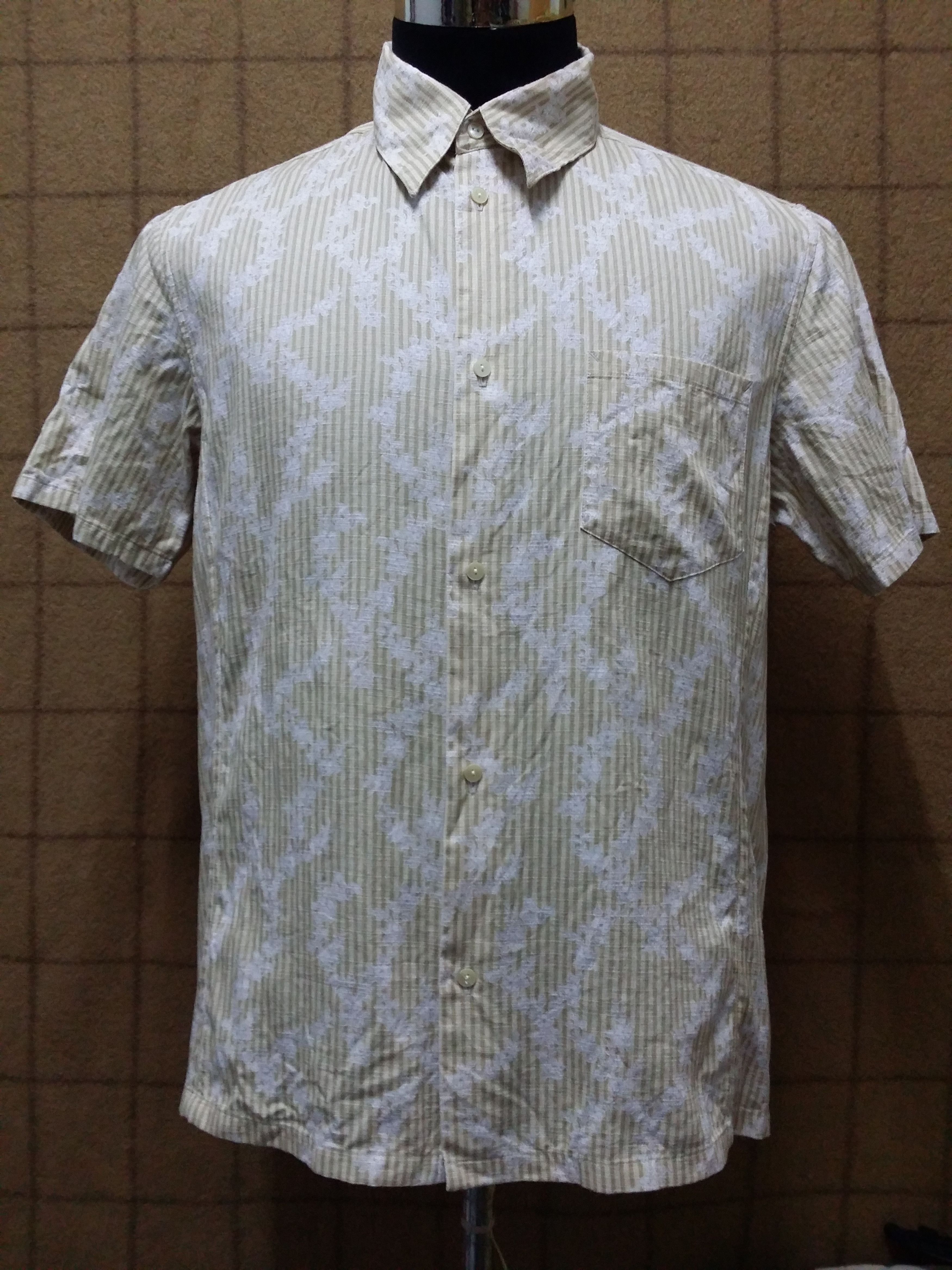 Yohji Yamamoto ICONIC🔥A.A.R YOHJI YAMAMOTO BUTTON UPS POCKET S/SLEEVE SHIRT Size US M / EU 48-50 / 2 - 1 Thumbnail