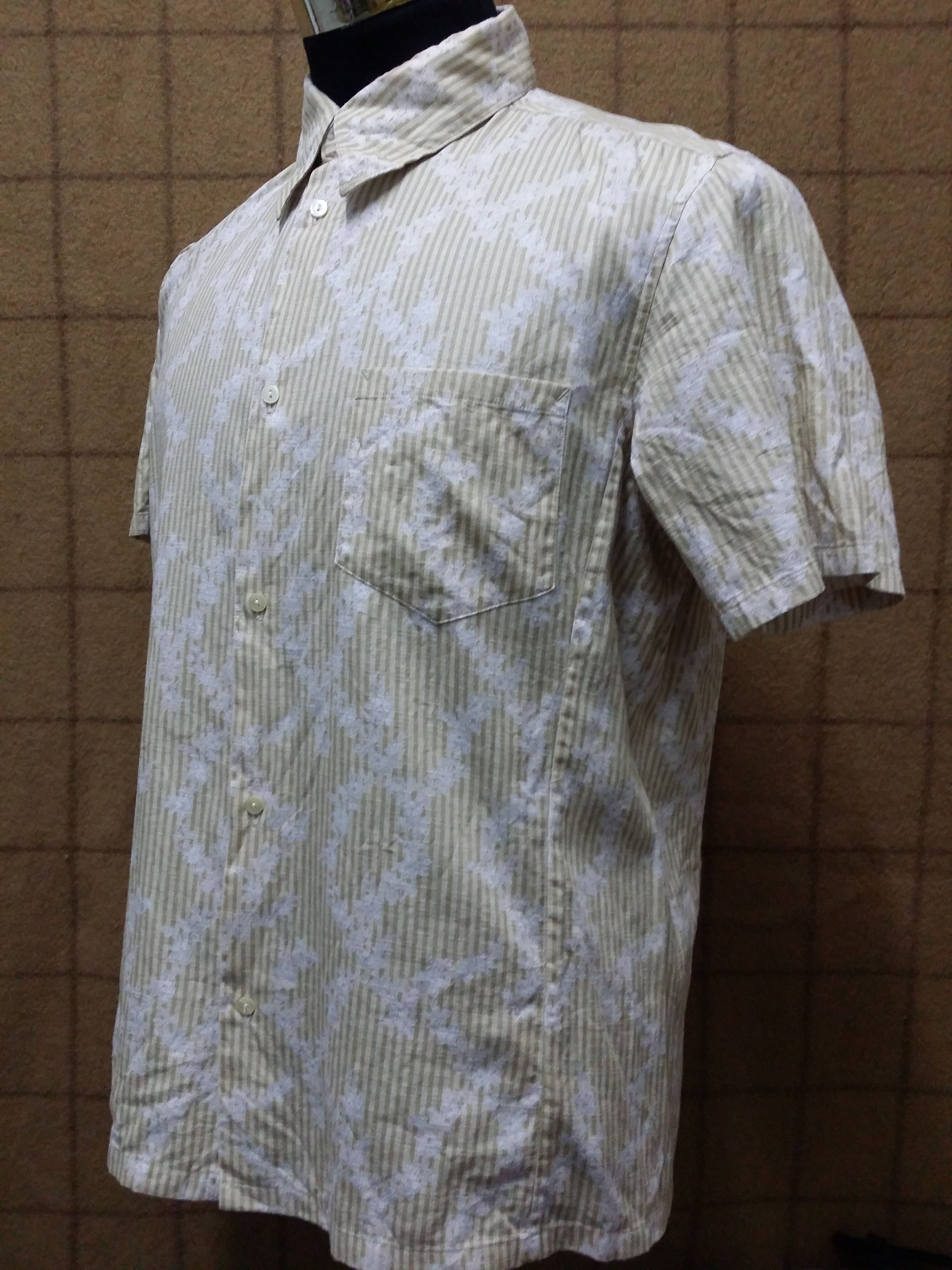Yohji Yamamoto ICONIC🔥A.A.R YOHJI YAMAMOTO BUTTON UPS POCKET S/SLEEVE SHIRT Size US M / EU 48-50 / 2 - 3 Thumbnail