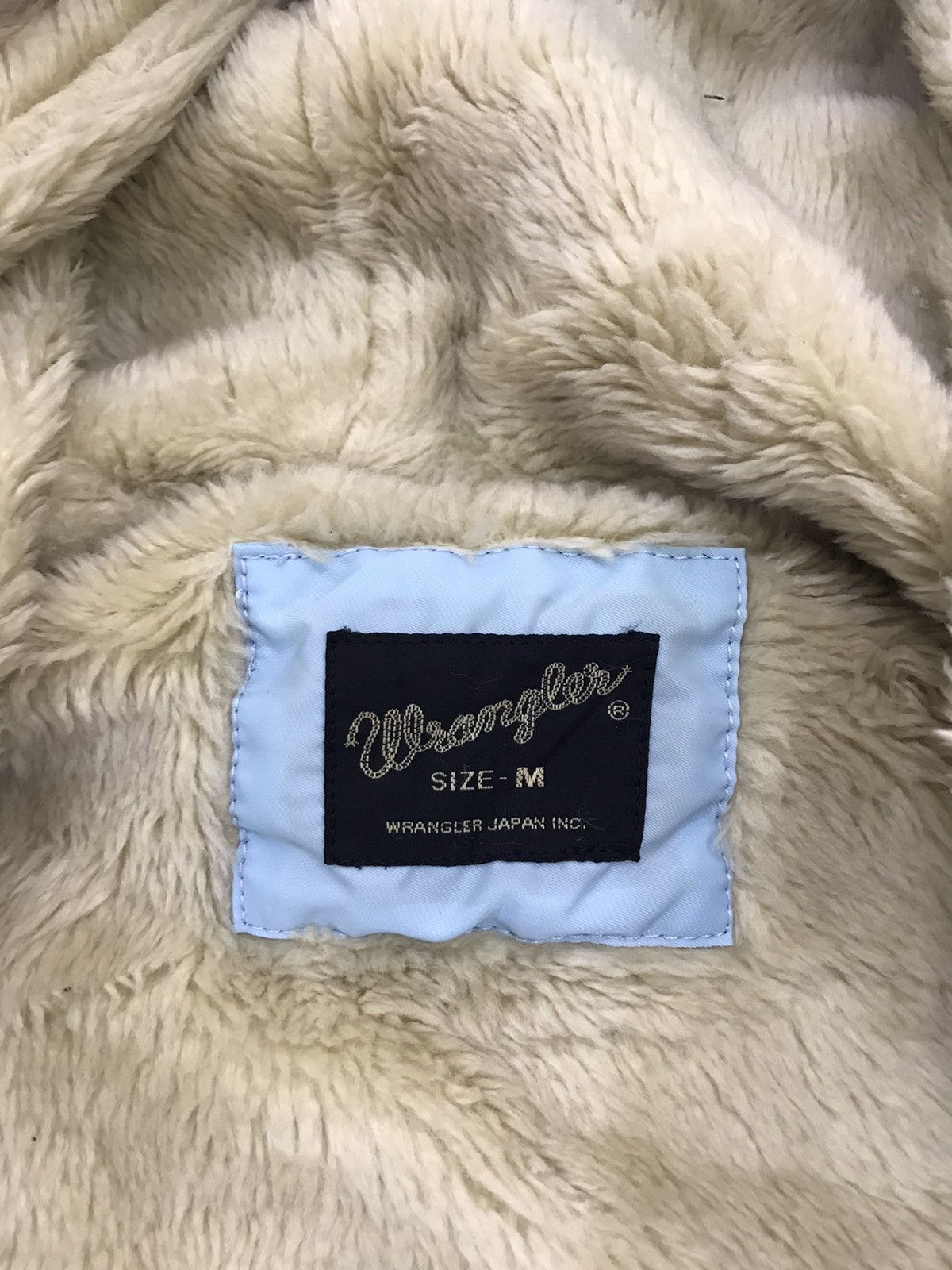 Vintage Vintage Wrangler Lining Fur Hood Bomber Style Flight Jacket Size US M / EU 48-50 / 2 - 6 Thumbnail