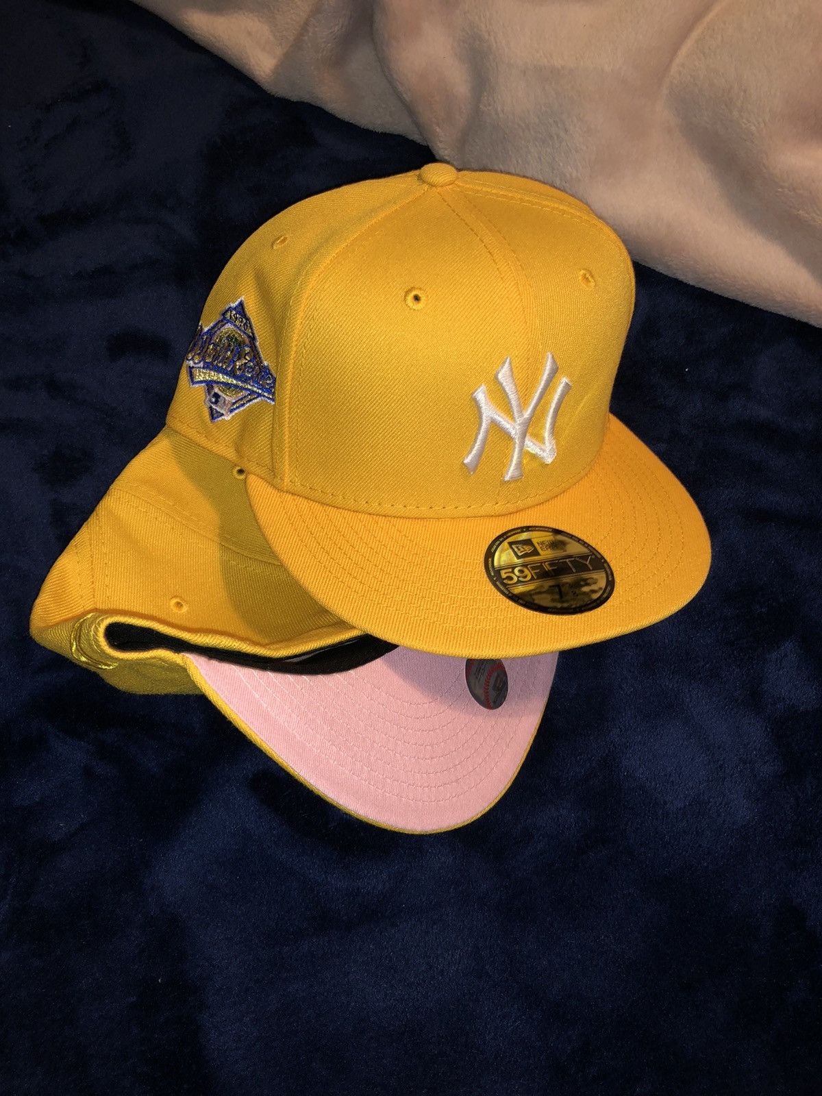 Exclusive NY Yankees Pink Lemonade Fitted 1996 NY Pink Brim