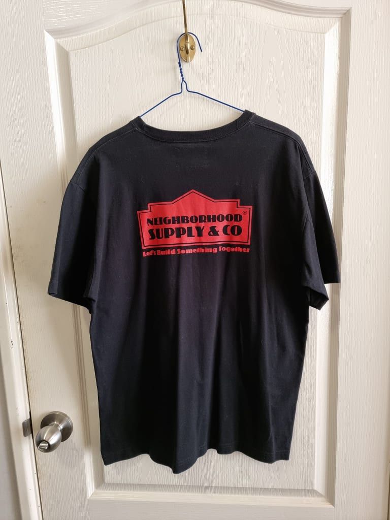 Neighborhood Neighborhood "Build" T-Shirt Size US XL / EU 56 / 4 - 2 Thumbnail