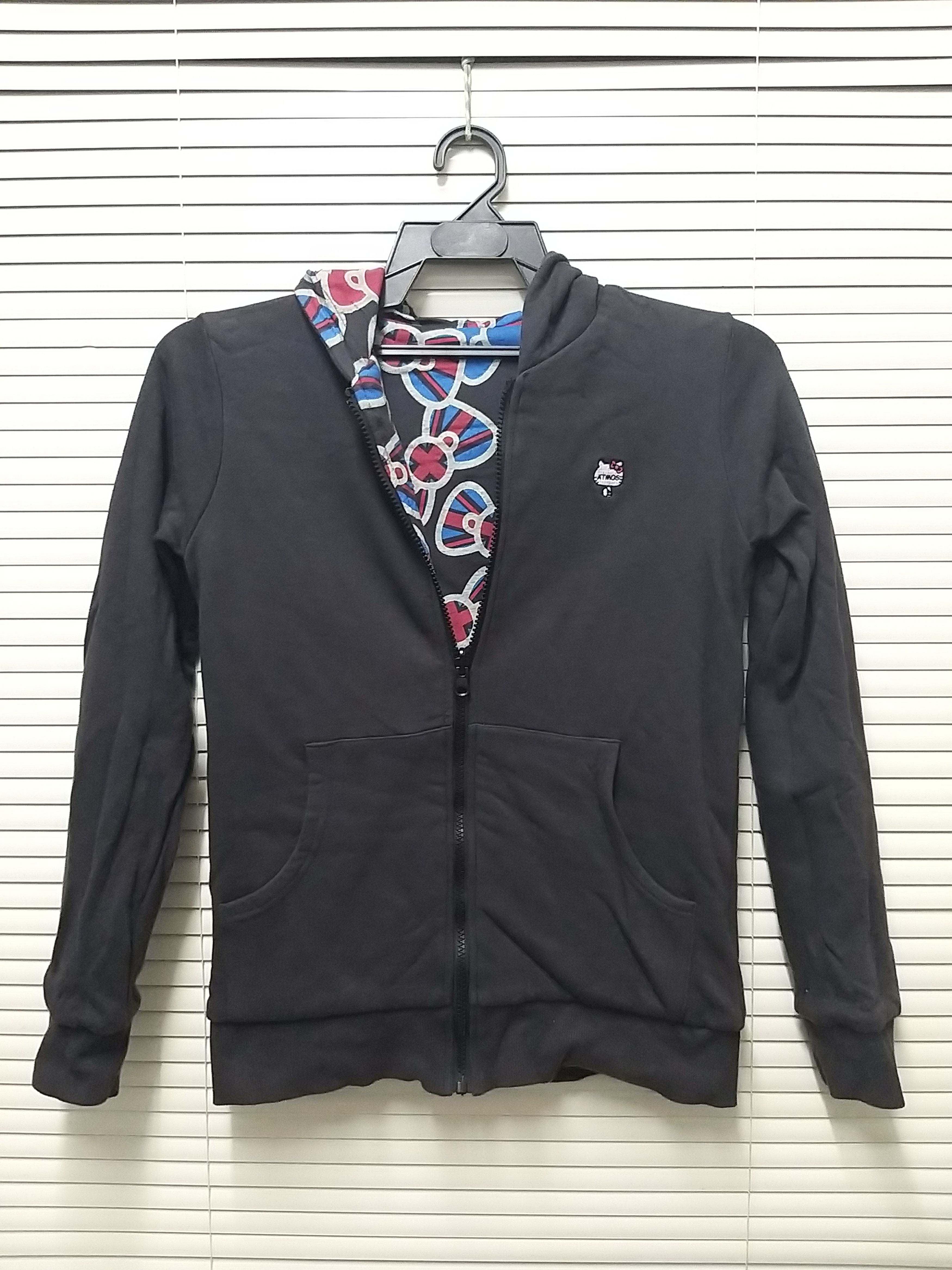 Anime AUTHENTIC ATMOS x HELLO KITTY REVERSIBLE FULL PRINT HOODIES Size US XS / EU 42 / 0 - 3 Thumbnail