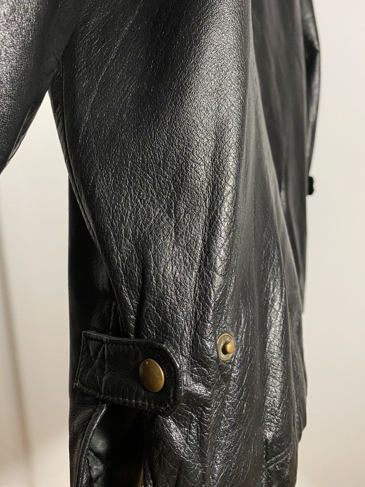 Adidas Vintage Adidas 80s leather logo jacket Size US L / EU 52-54 / 3 - 6 Thumbnail