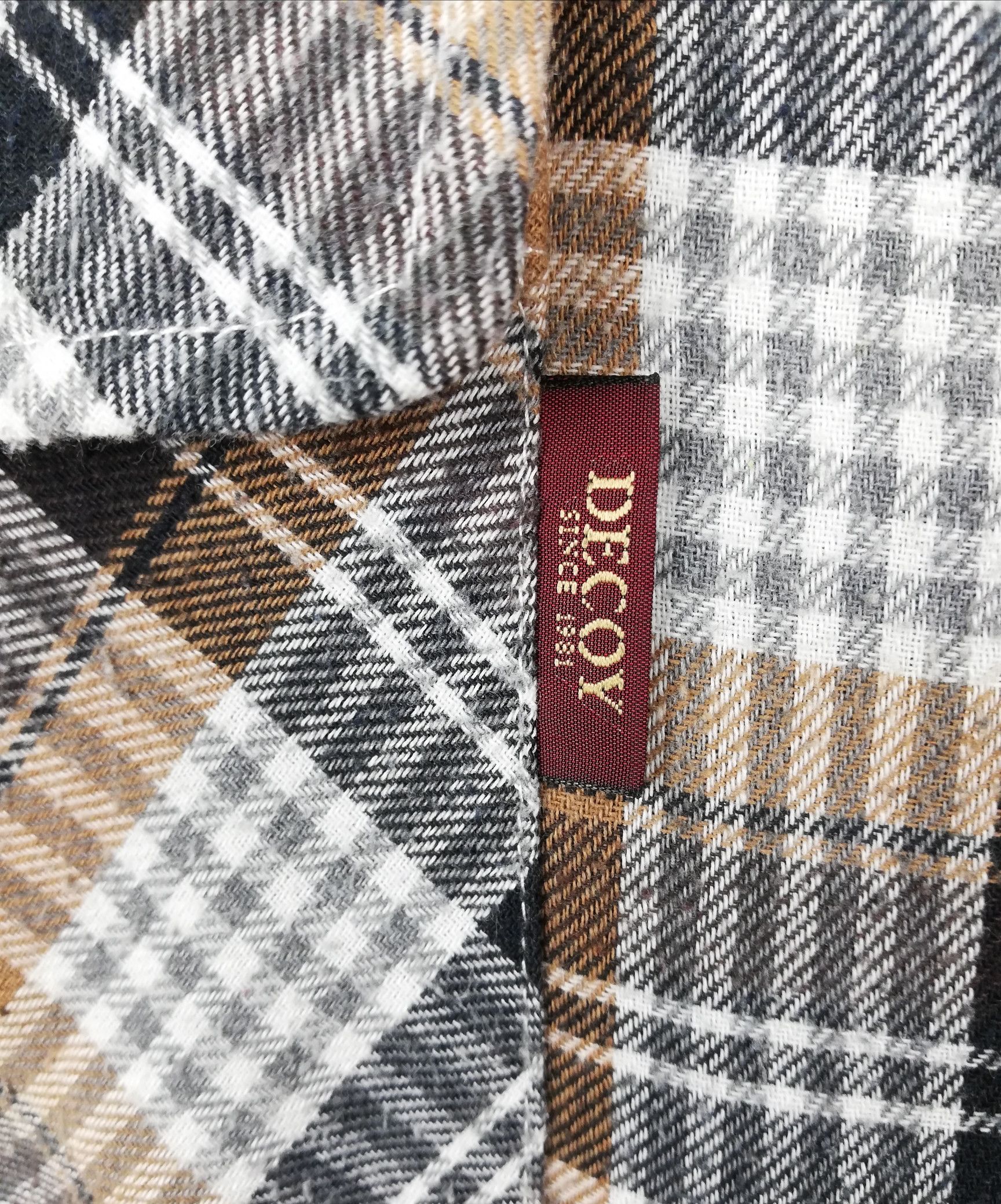 Flannel × Vintage Vintage Decoy 1981 Flannel Double Pocket Cotton Sheepskin Size US L / EU 52-54 / 3 - 5 Thumbnail