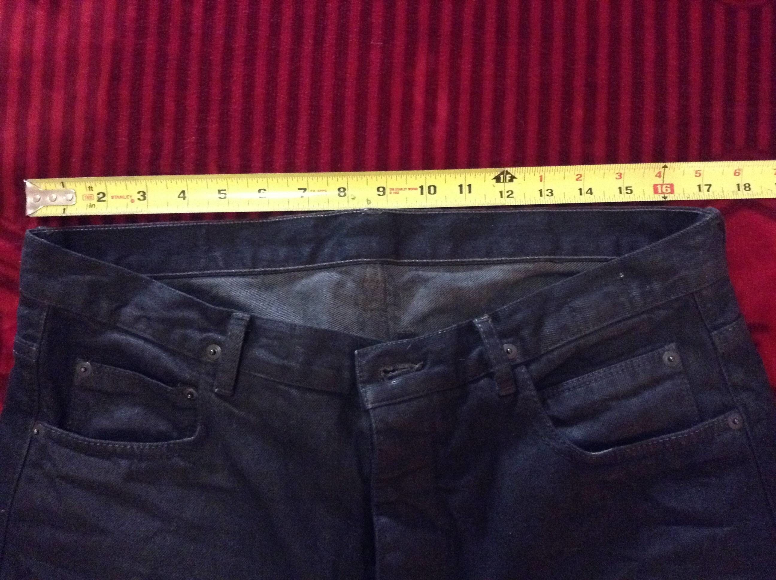Rick Owens Drkshdw Torrence Cut Jeans Size US 33 - 12 Thumbnail