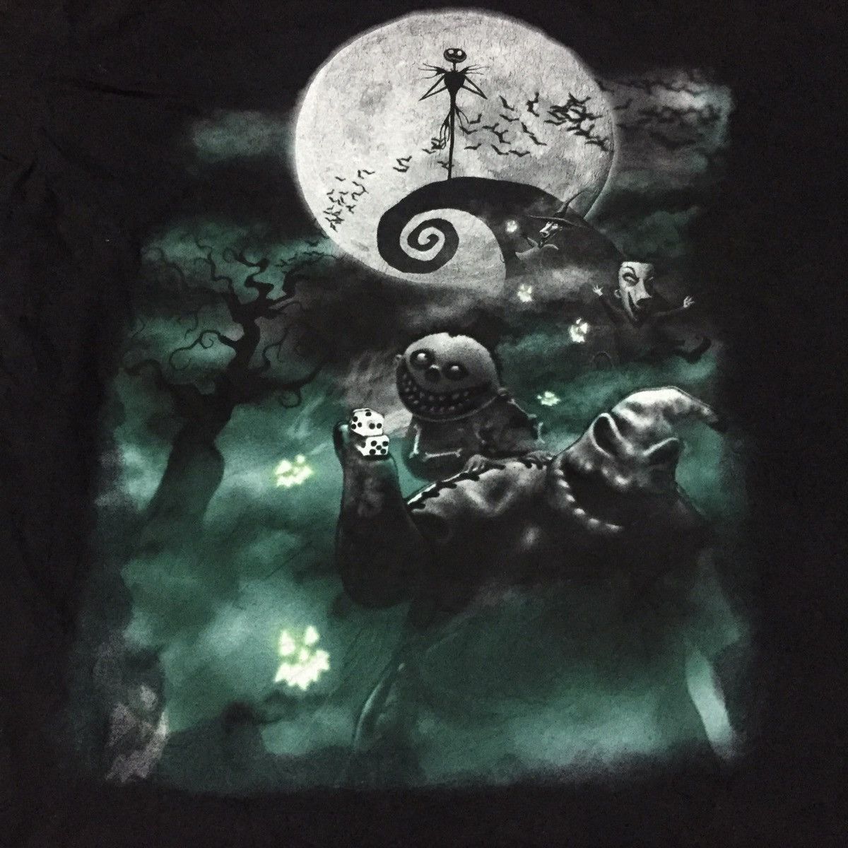 Cartoon Network Movie Tim burton The Nightmare before christmas Disney tee Size US L / EU 52-54 / 3 - 2 Thumbnail