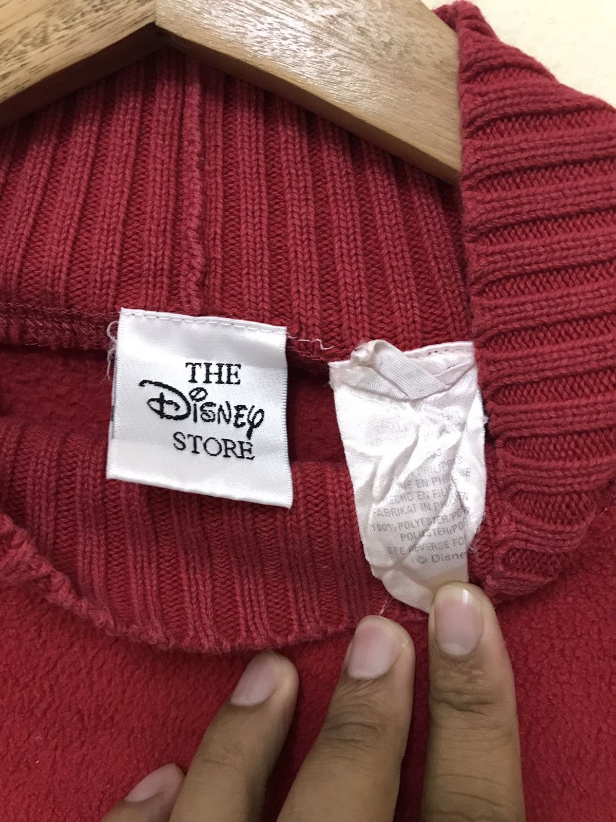 Disney × Vintage Vintage The Disney Dalmatans Turtleneck Fleece Sweatshirt Size US M / EU 48-50 / 2 - 8 Thumbnail