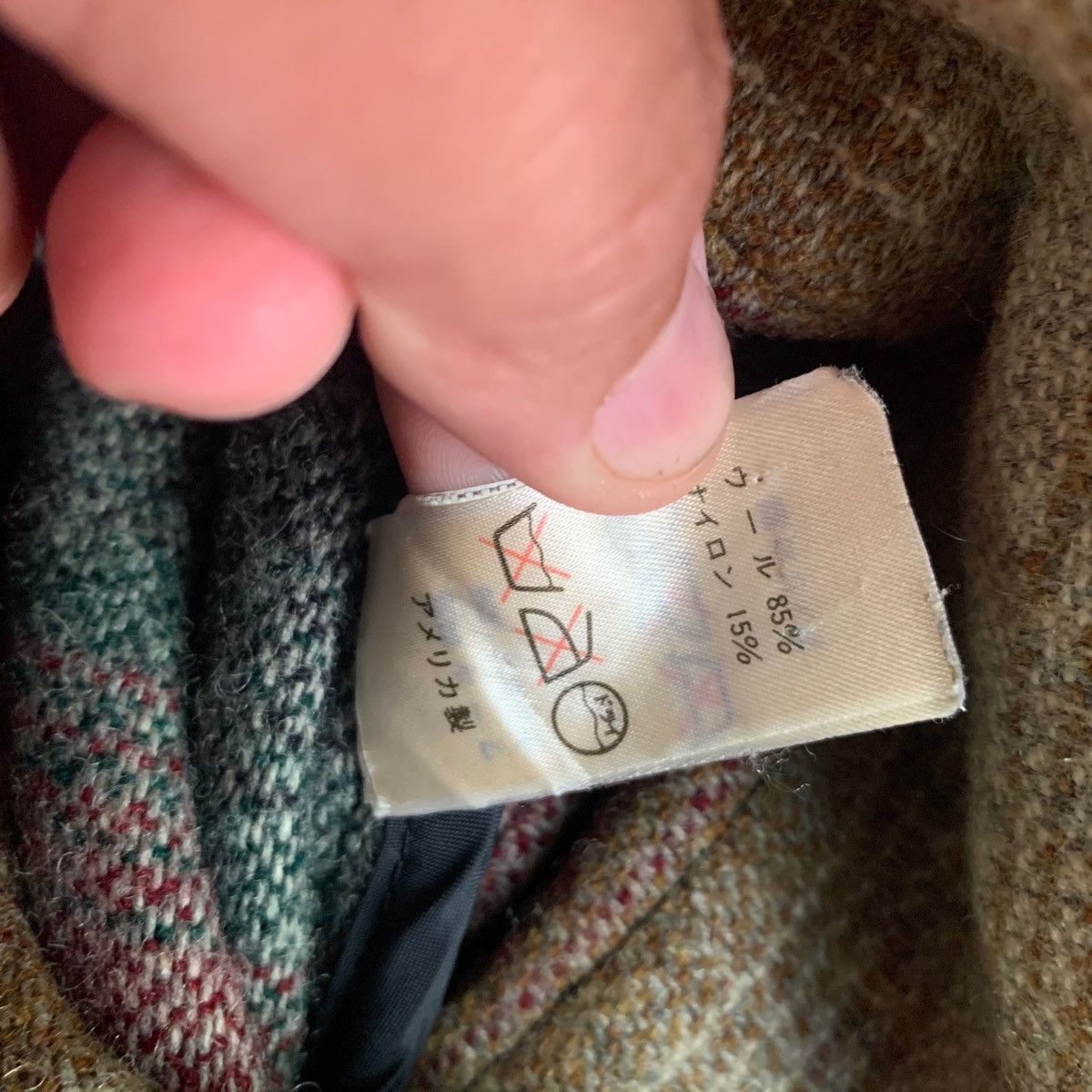 Woolrich Woolen Mills Woolrich Multicolor Wool Jacket Size US L / EU 52-54 / 3 - 9 Thumbnail