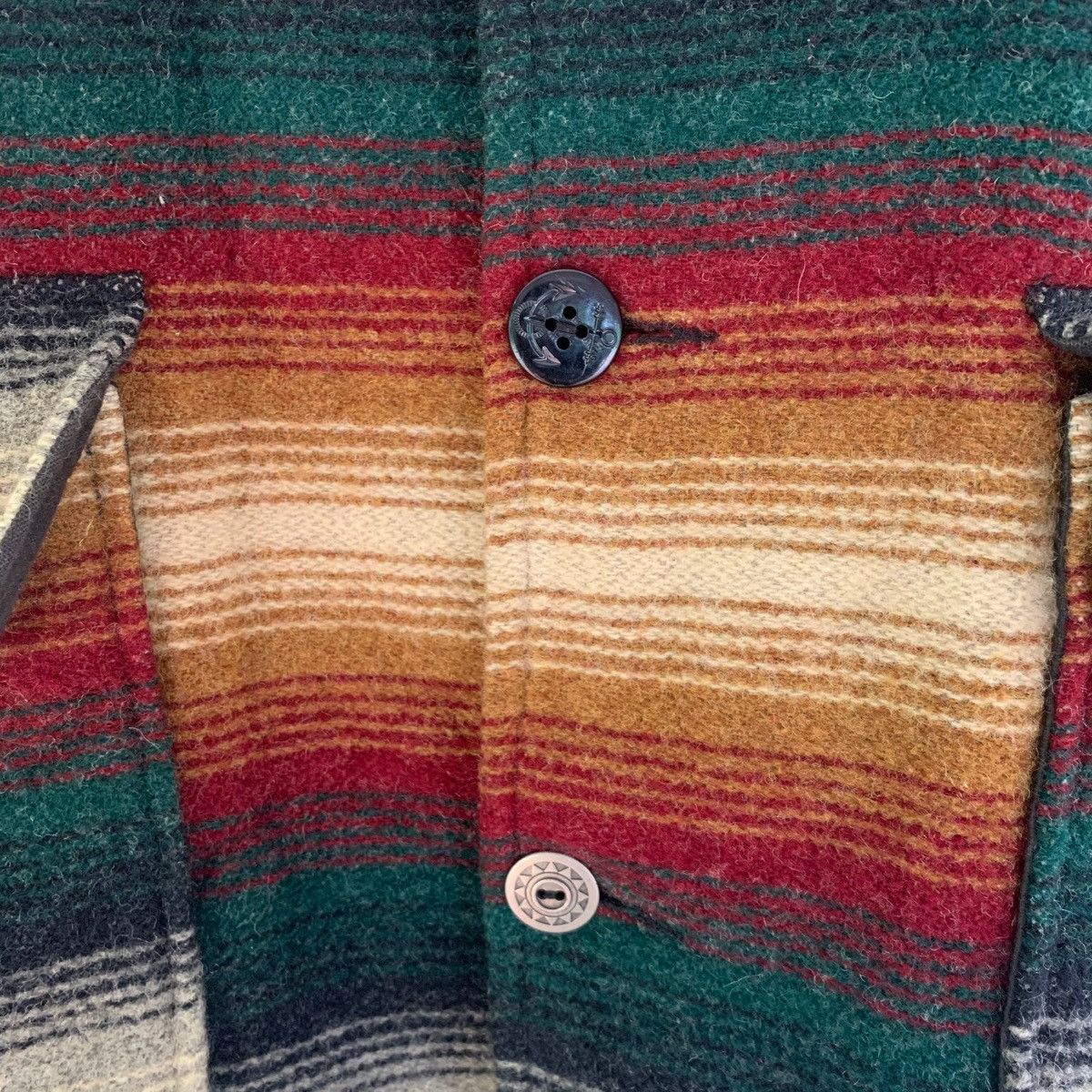 Woolrich Woolen Mills Woolrich Multicolor Wool Jacket Size US L / EU 52-54 / 3 - 5 Thumbnail