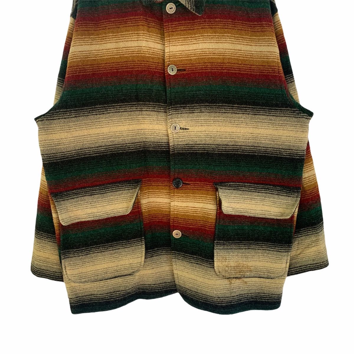 Woolrich Woolen Mills Woolrich Multicolor Wool Jacket Size US L / EU 52-54 / 3 - 4 Thumbnail