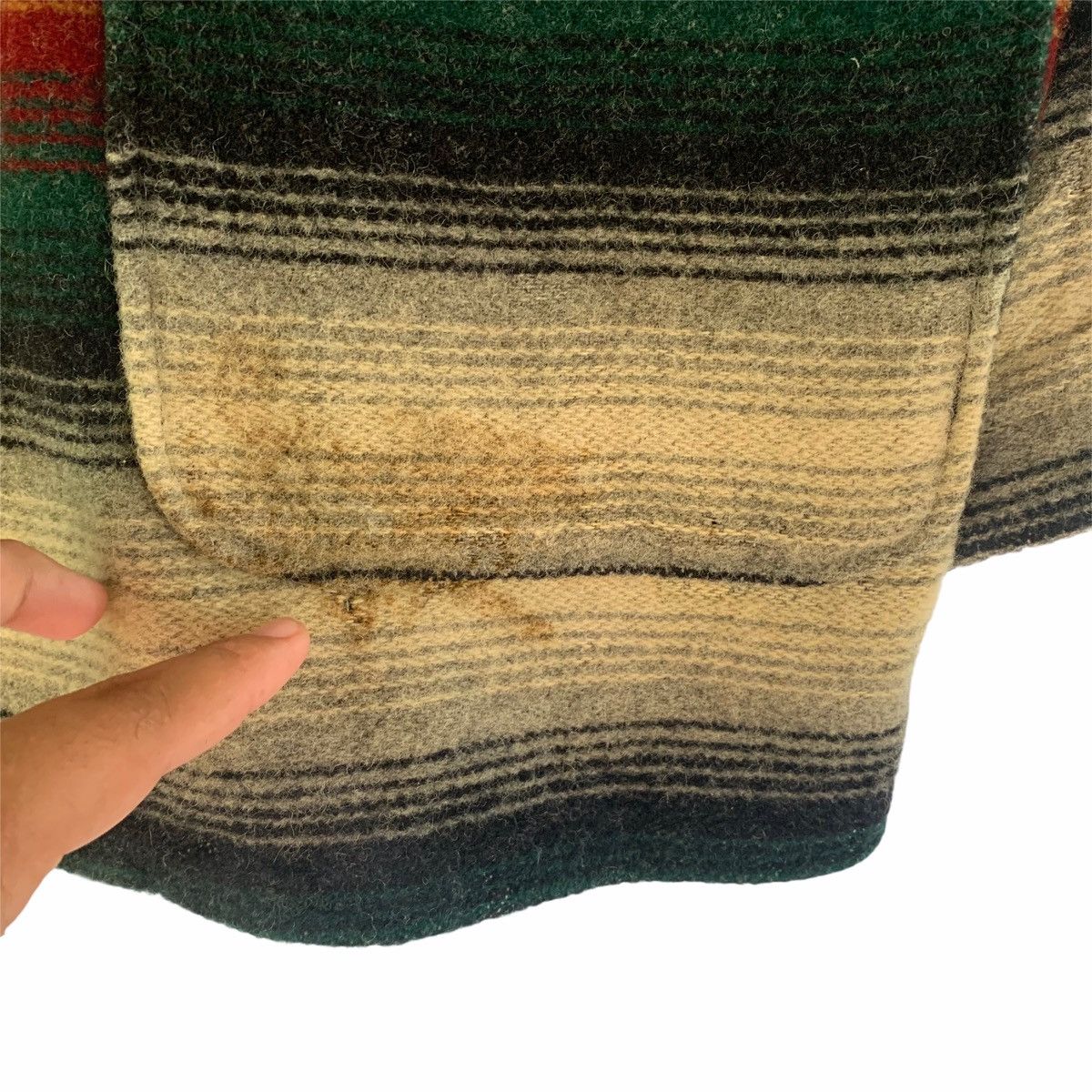 Woolrich Woolen Mills Woolrich Multicolor Wool Jacket Size US L / EU 52-54 / 3 - 11 Thumbnail