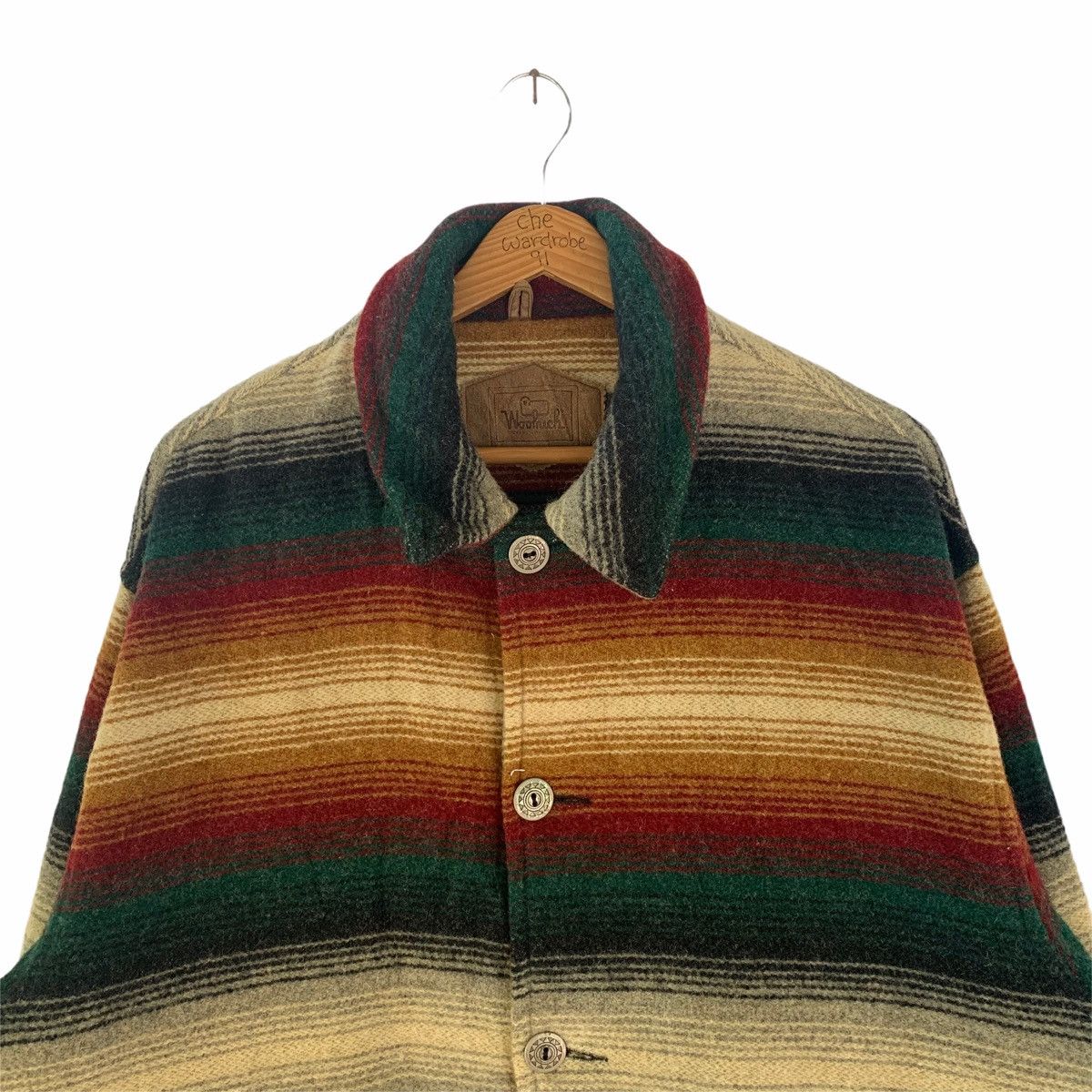 Woolrich Woolen Mills Woolrich Multicolor Wool Jacket Size US L / EU 52-54 / 3 - 3 Thumbnail