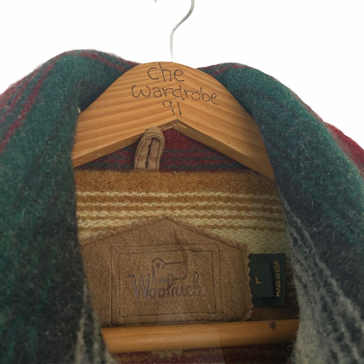 Woolrich Woolen Mills Woolrich Multicolor Wool Jacket Size US L / EU 52-54 / 3 - 7 Thumbnail