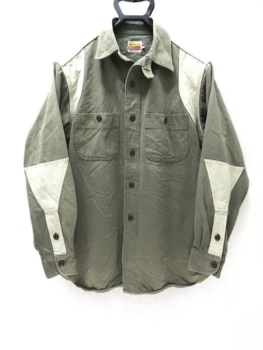 Japanese Brand 68&BROTHERS NEW YORK Military Shirt | Grailed