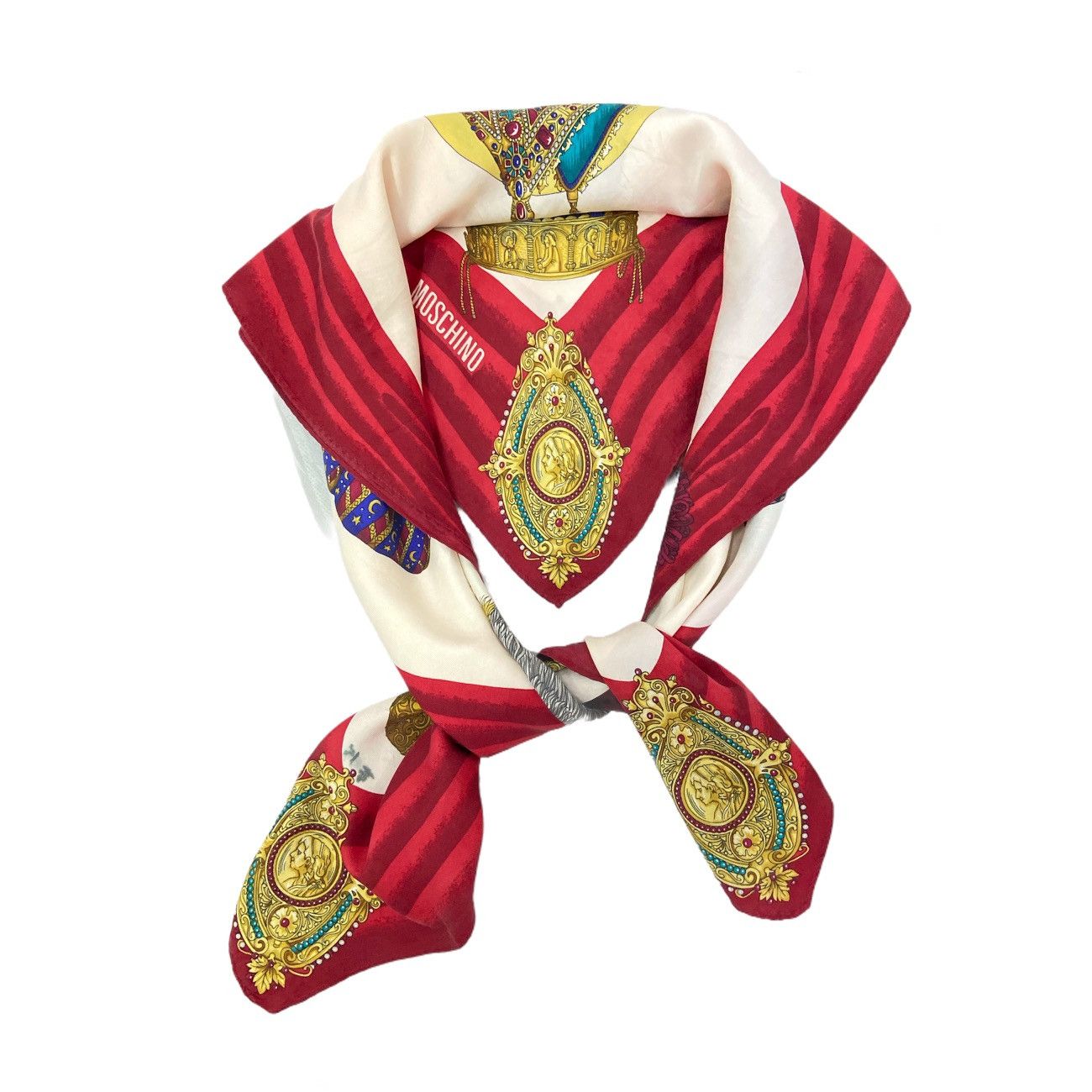 Vintage Moschino Silk Scarf