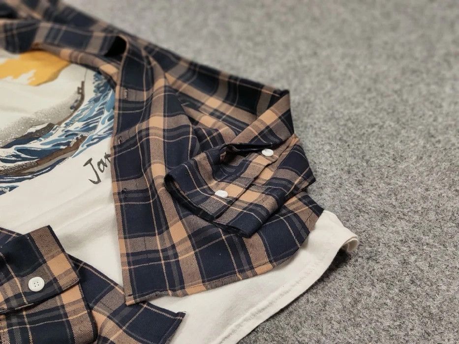 Flannel Vintage Flannel Shirt Checkered Travis Scott Style Hype Size US M / EU 48-50 / 2 - 7 Thumbnail