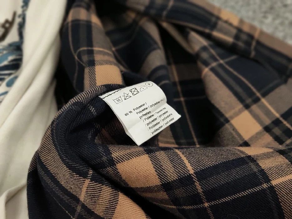 Flannel Vintage Flannel Shirt Checkered Travis Scott Style Hype Size US M / EU 48-50 / 2 - 9 Thumbnail