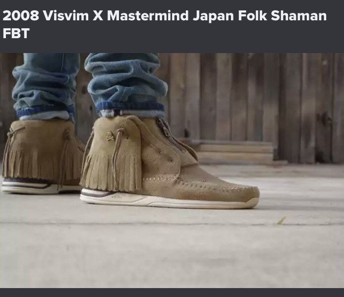 Visvim Visvim x Mastermind Japan Folk FBT (Size 9) | Grailed