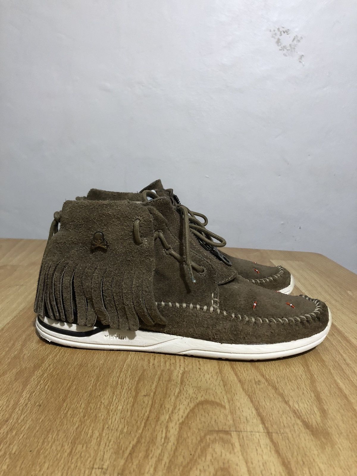 Visvim Visvim x Mastermind Japan Folk FBT (Size 9) | Grailed