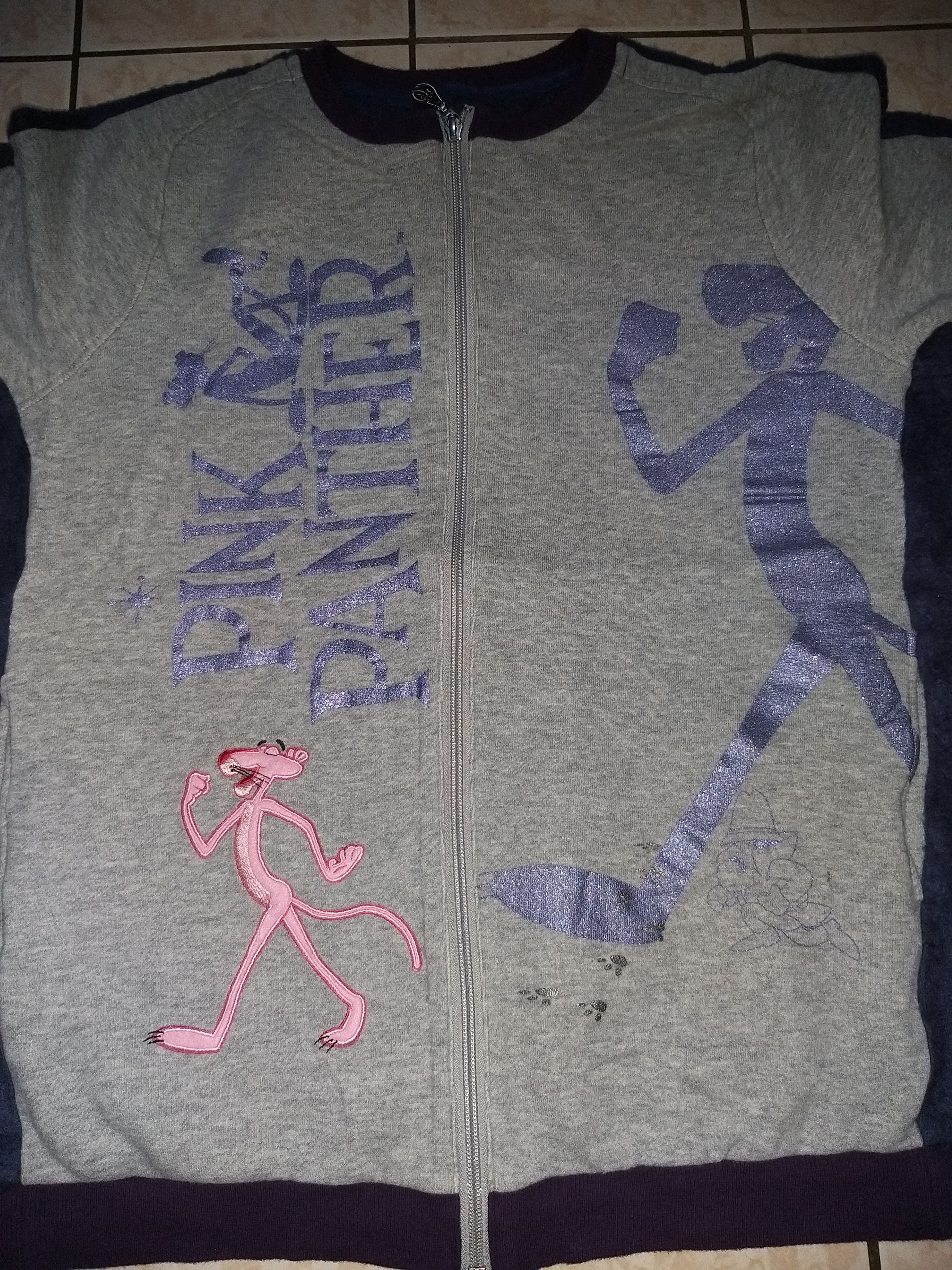 Disney × Jean Charles De Castelbajac JEAN CHARLES DE CASTELBAJAC x PINK PANTHER ZIPPER SWEATER Size US M / EU 48-50 / 2 - 3 Thumbnail