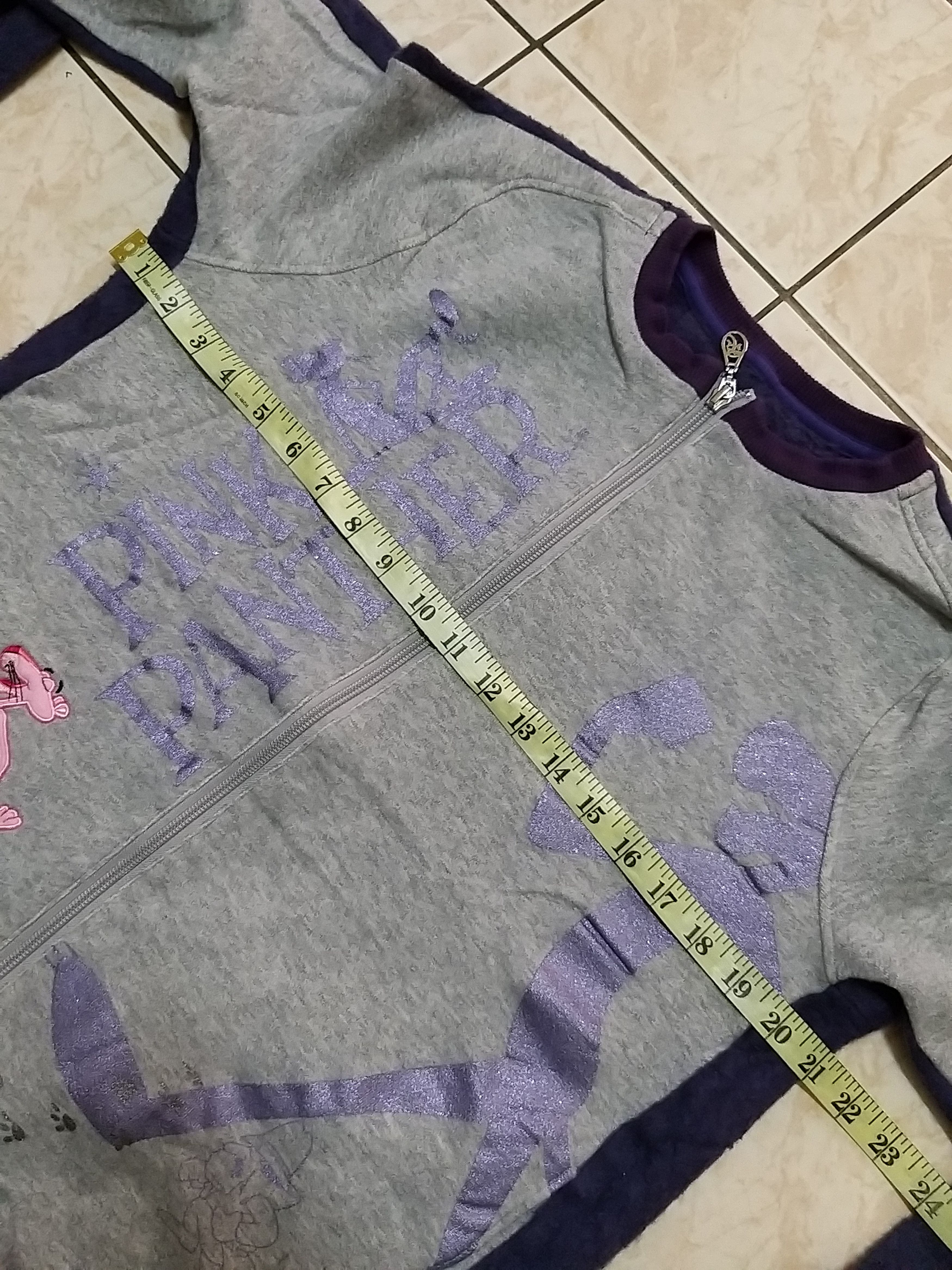 Disney × Jean Charles De Castelbajac JEAN CHARLES DE CASTELBAJAC x PINK PANTHER ZIPPER SWEATER Size US M / EU 48-50 / 2 - 5 Thumbnail