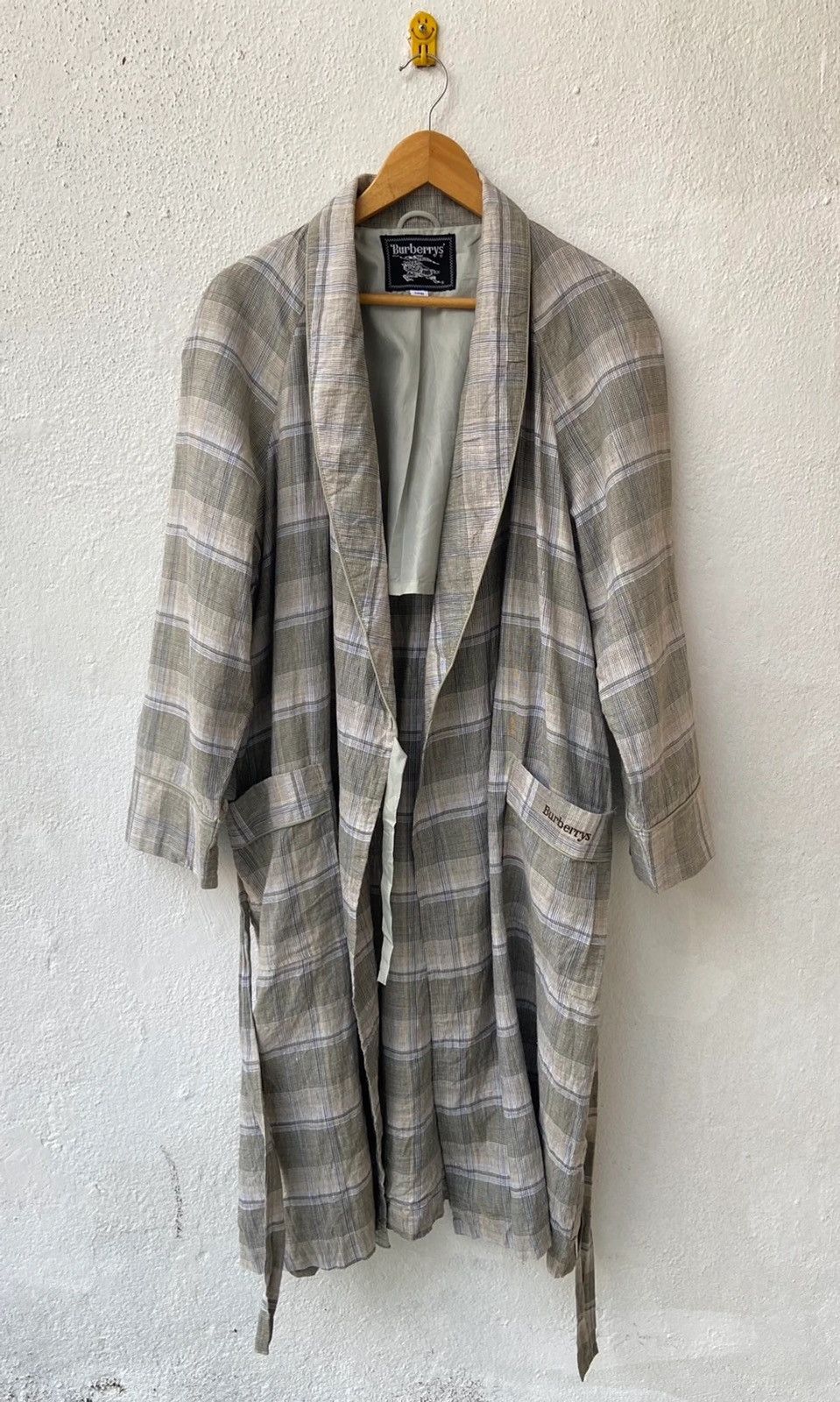 Burberry × Vintage Vintage Burberry Check Wrap Robe | Grailed