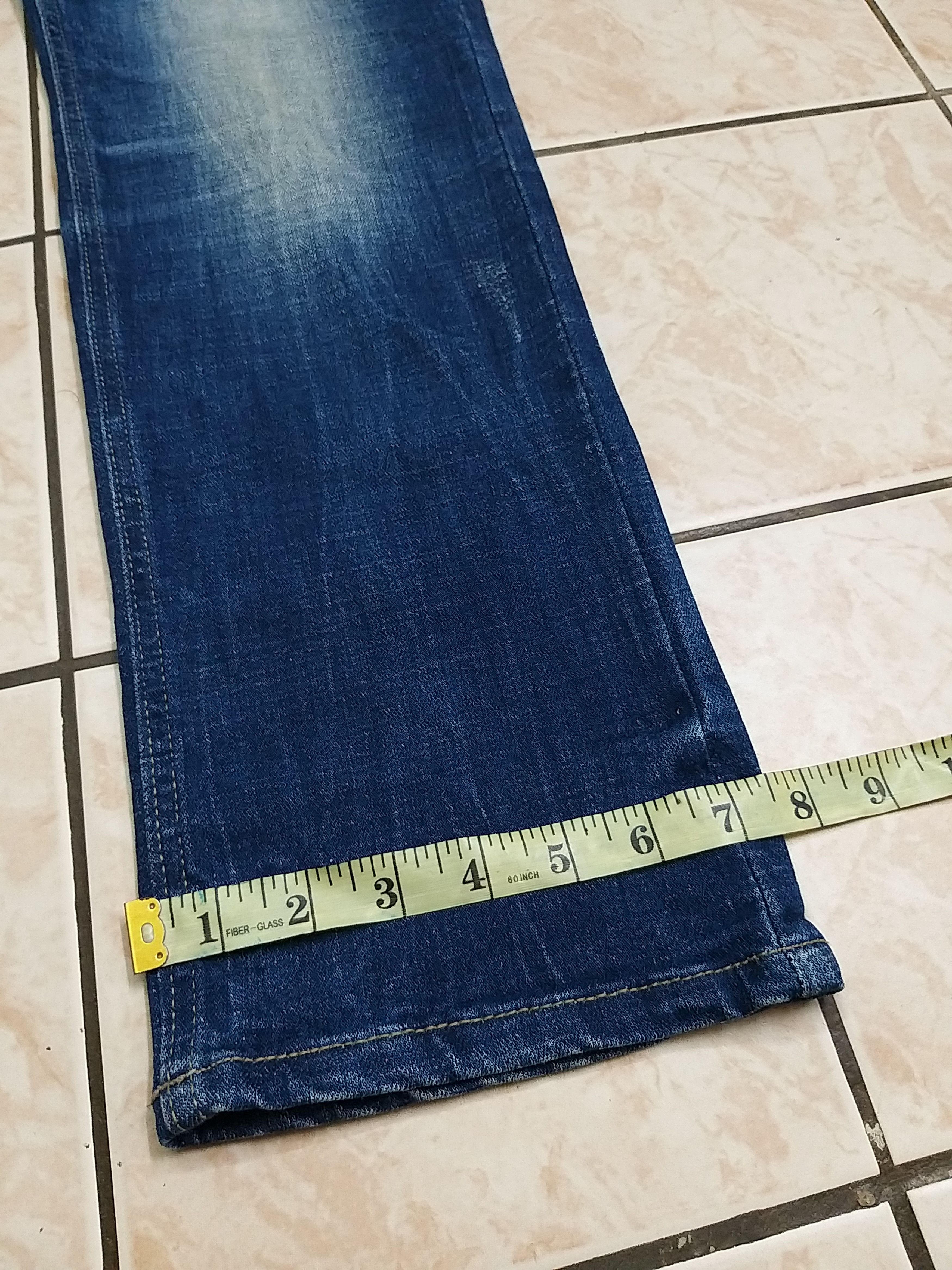 Japanese Brand ARCHIVE JAPANESE CULTURE RED PEPPER SKULL DISTRESSED JEANS Size US 32 / EU 48 - 11 Thumbnail