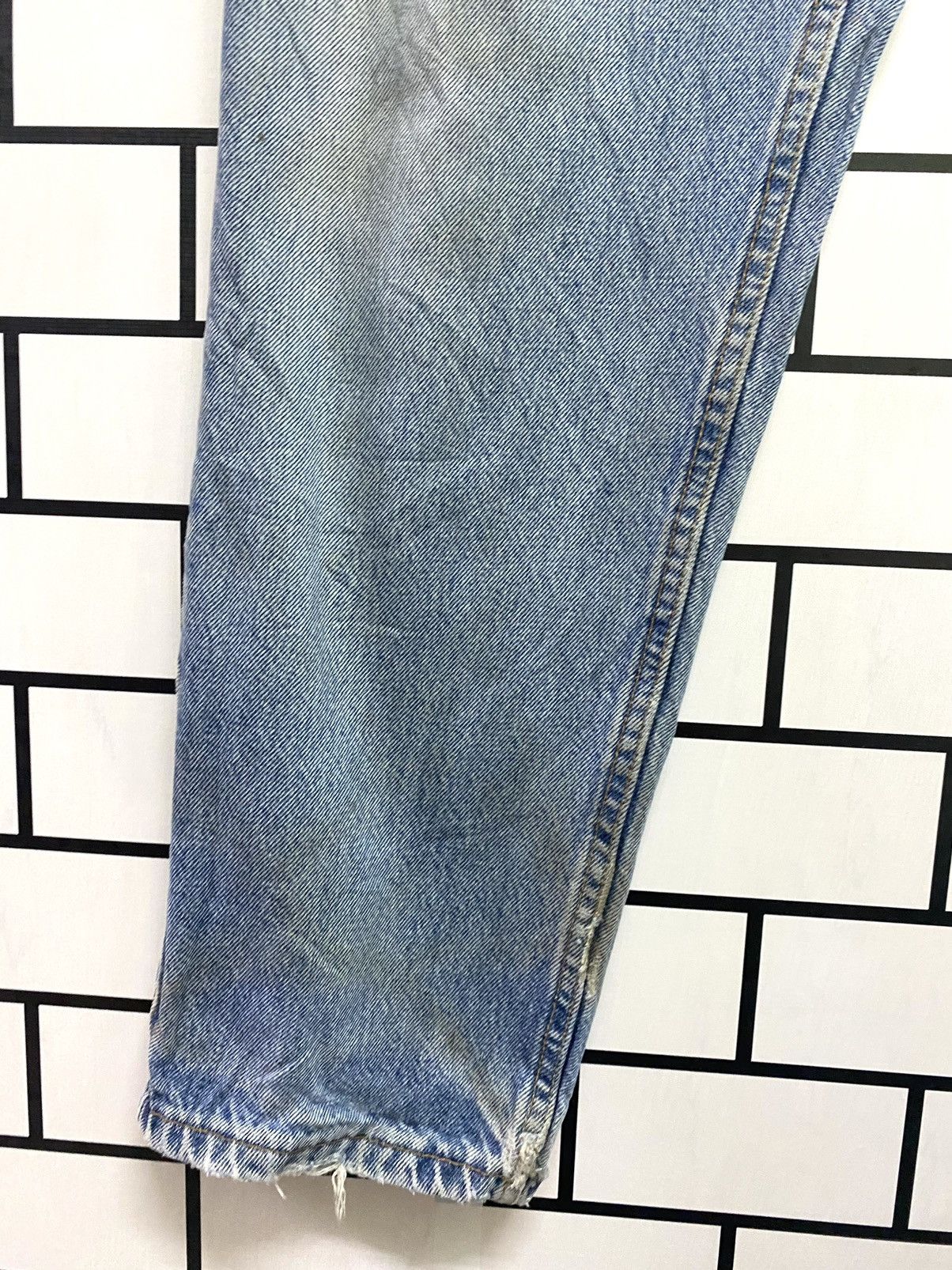 Levi's × Vintage Vintage 90s LEVIS 545 Brown Tab loose Fit Denim - L48 Size US 36 / EU 52 - 9 Thumbnail