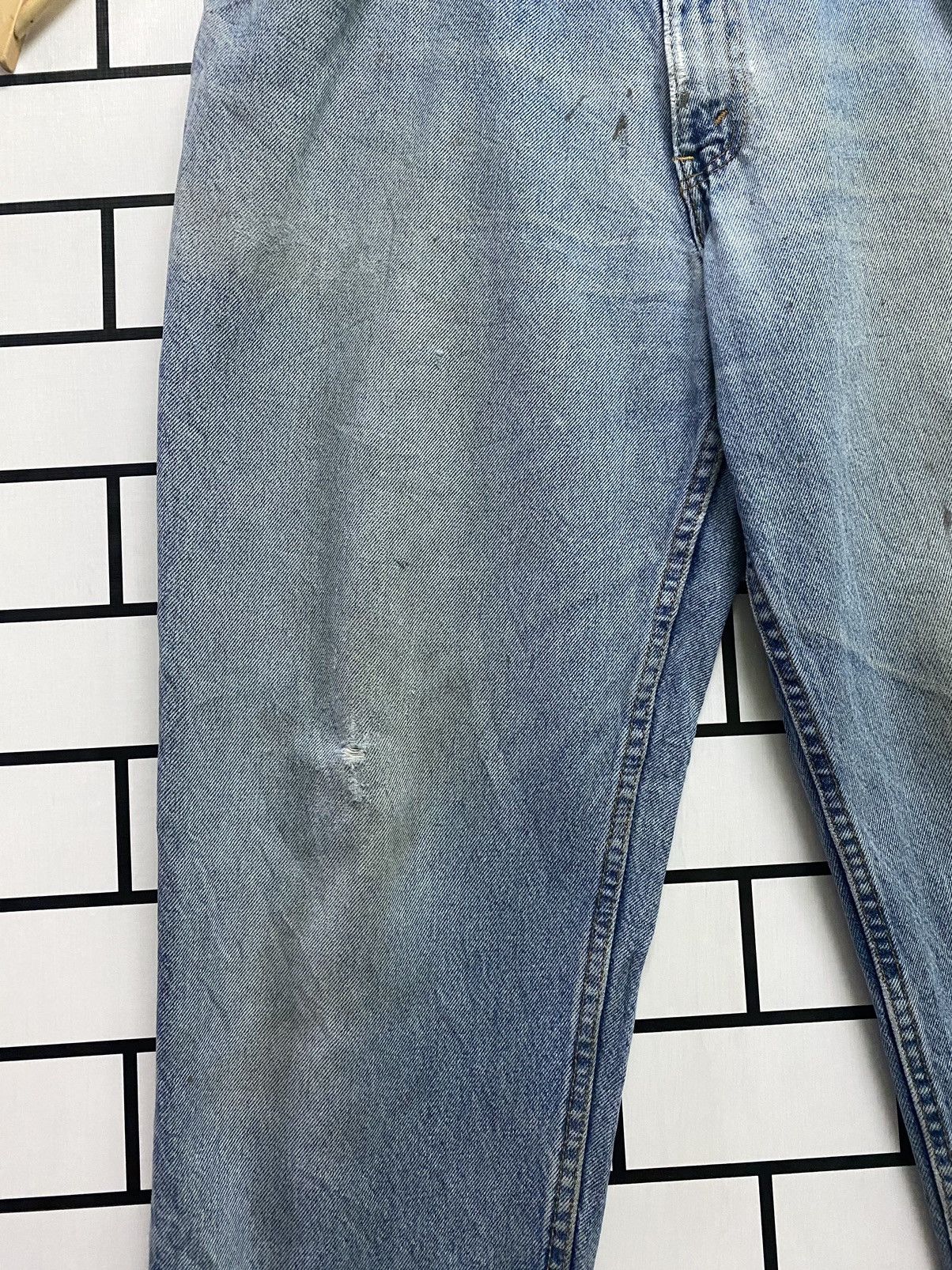 Levi's × Vintage Vintage 90s LEVIS 545 Brown Tab loose Fit Denim - L48 Size US 36 / EU 52 - 10 Thumbnail