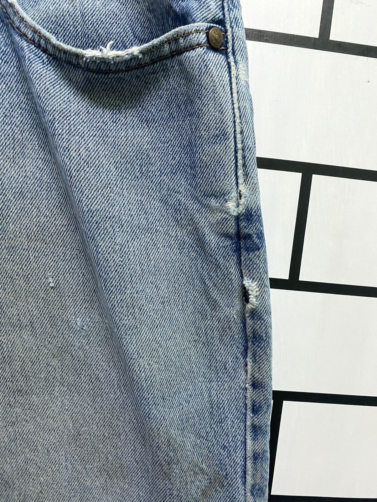 Levi's × Vintage Vintage 90s LEVIS 545 Brown Tab loose Fit Denim - L48 Size US 36 / EU 52 - 6 Thumbnail