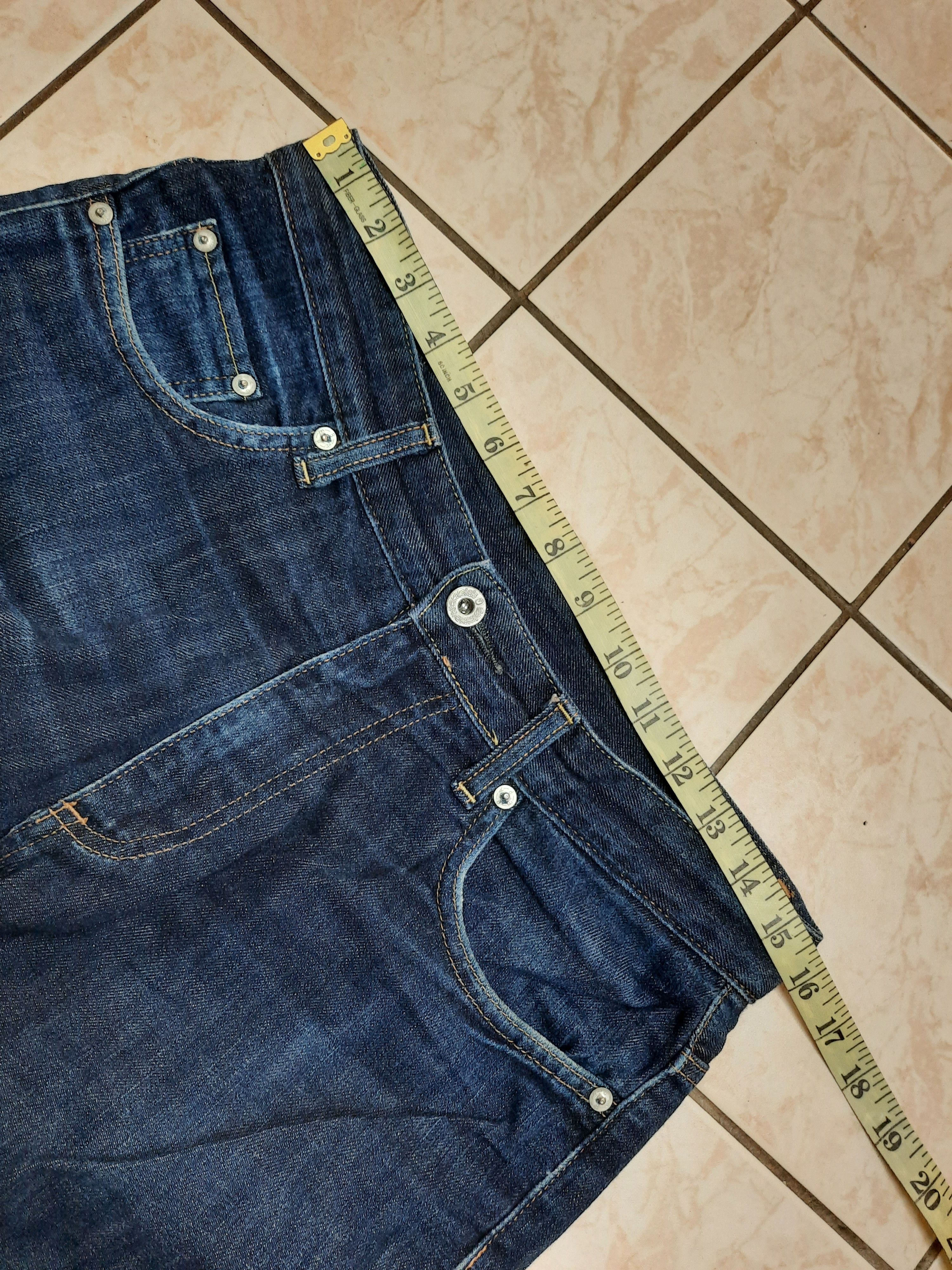 Bape A BATHING APE (BAPE) WORLD GONE MAD BLUE DENIM Size US 31 - 8 Thumbnail