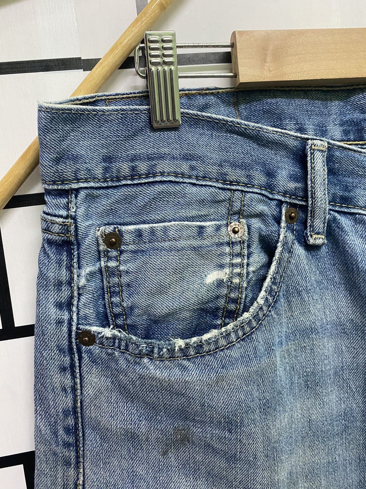 Levi's × Vintage Vintage LEVIS 559 Relaxed Straight Denim -L49 Size US 34 / EU 50 - 5 Thumbnail