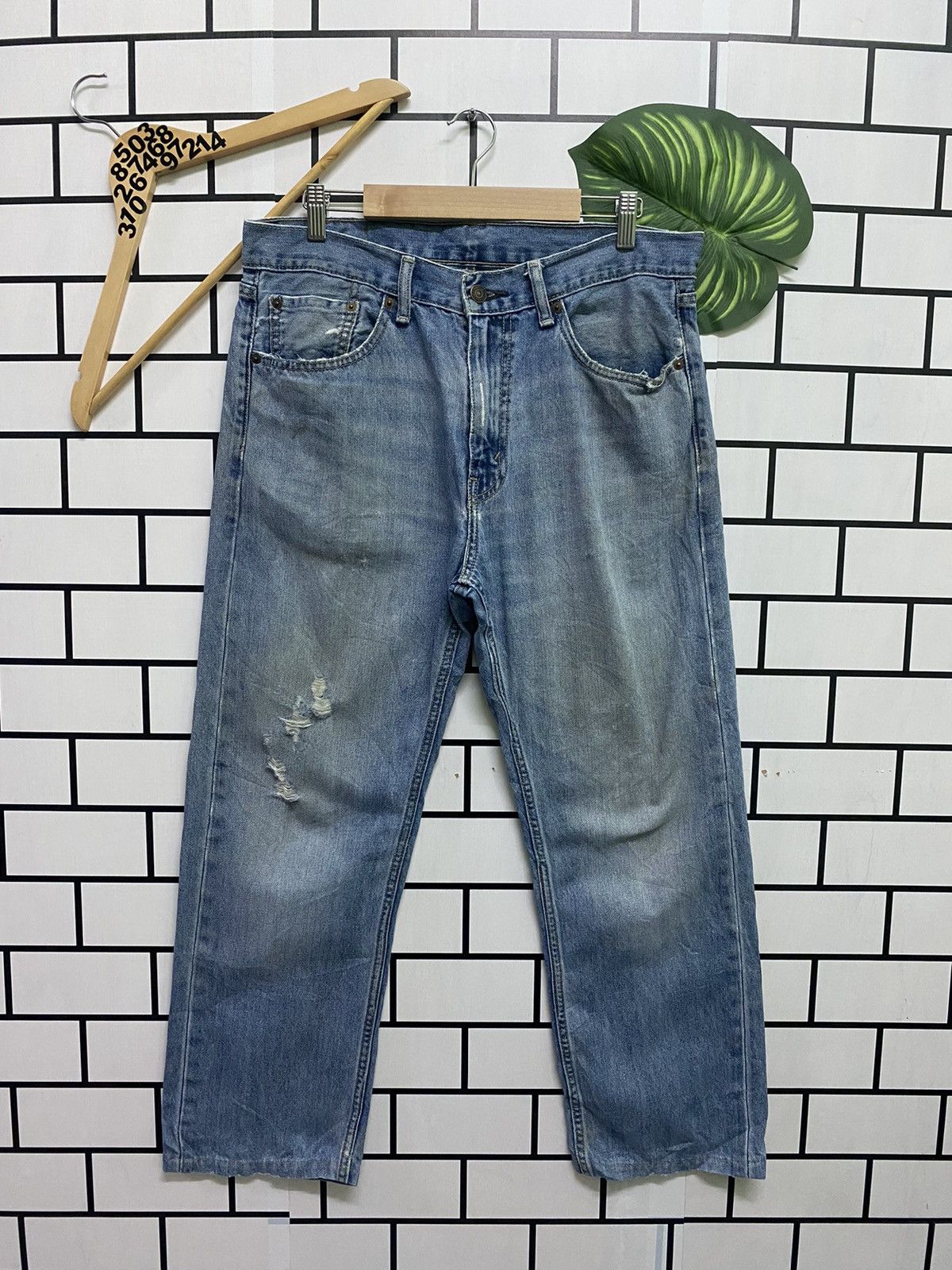 Levi's × Vintage Vintage LEVIS 559 Relaxed Straight Denim -L49 Size US 34 / EU 50 - 1 Thumbnail
