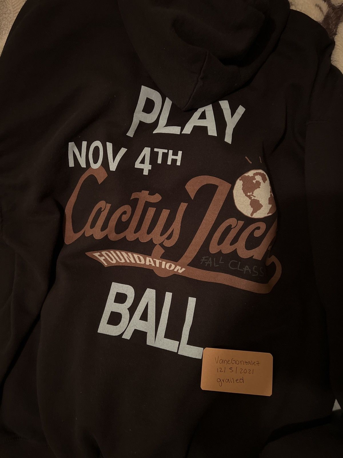 Travis Scott Cactusjack foundation play ball hoodie 2021 Size US XXL / EU 58 / 5 - 6 Thumbnail