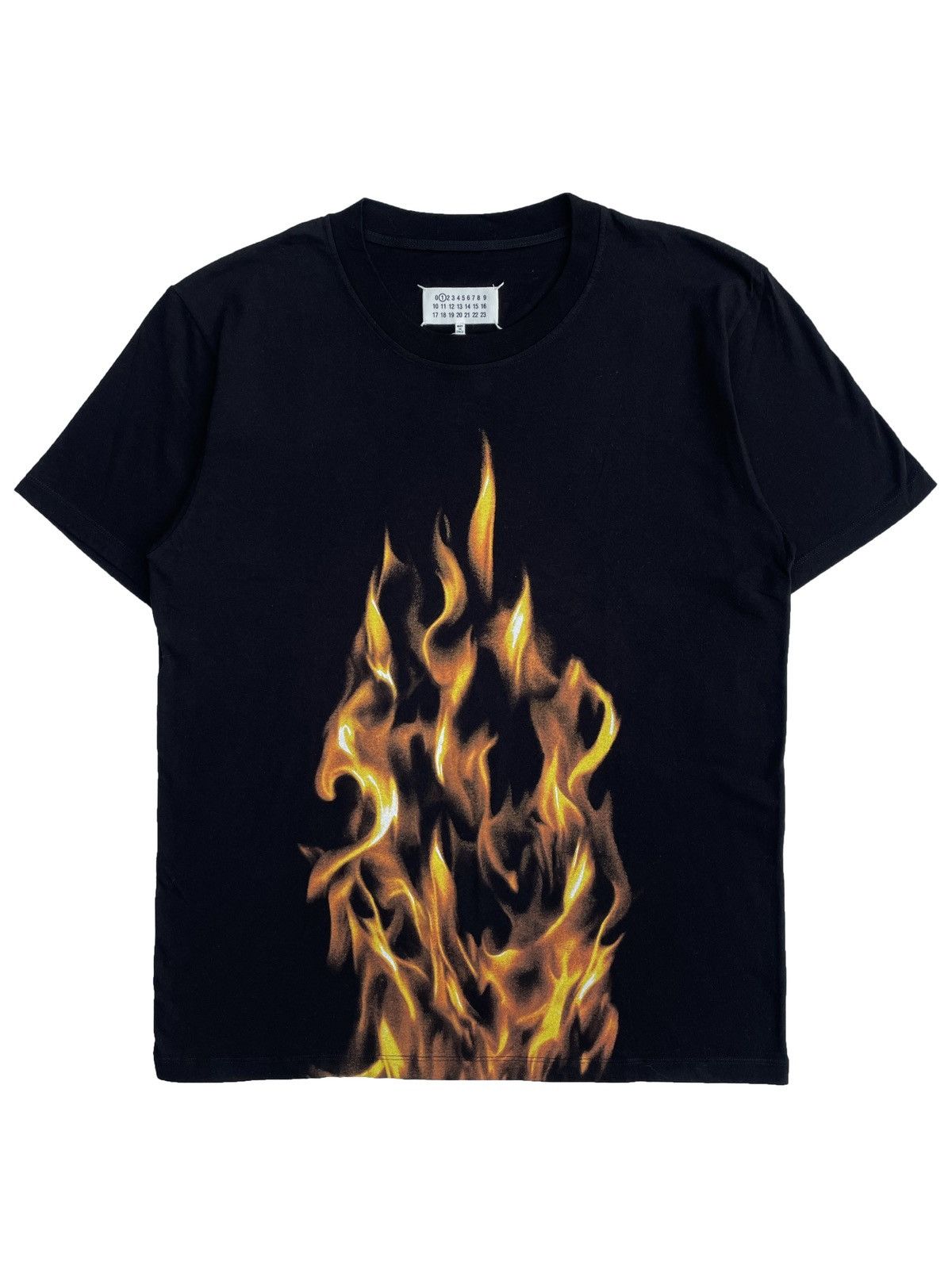 Maison Margiela (1) Re-Edition SS12 Flame T-Shirt | Grailed Maison Margiela (1) Re-Edition SS12 Flame T-Shirt | Grailed