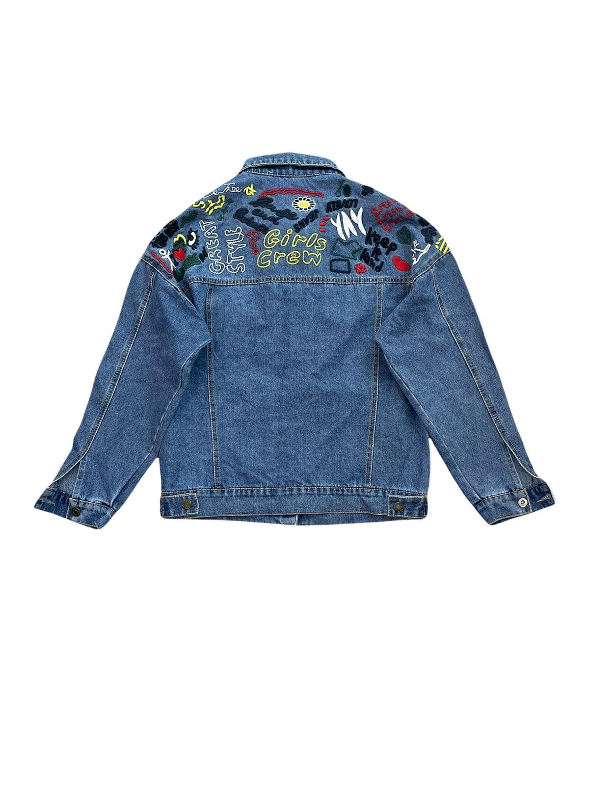 Japanese Brand × Streetwear Heng Sheng Jeans Embroidery