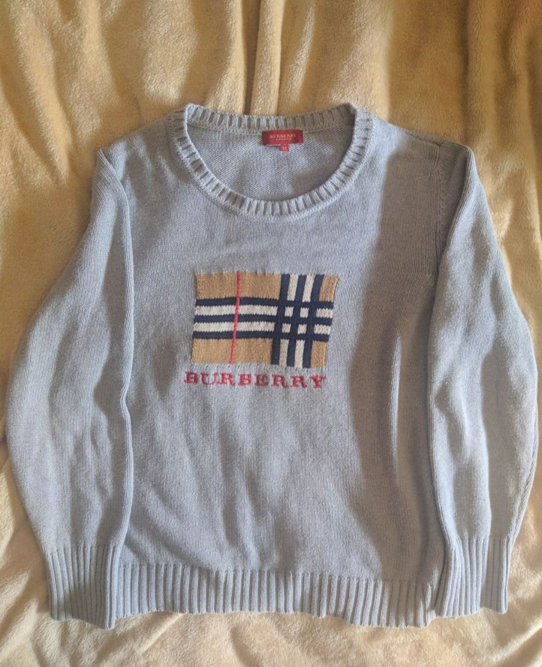 Vintage burberry clearance jumper