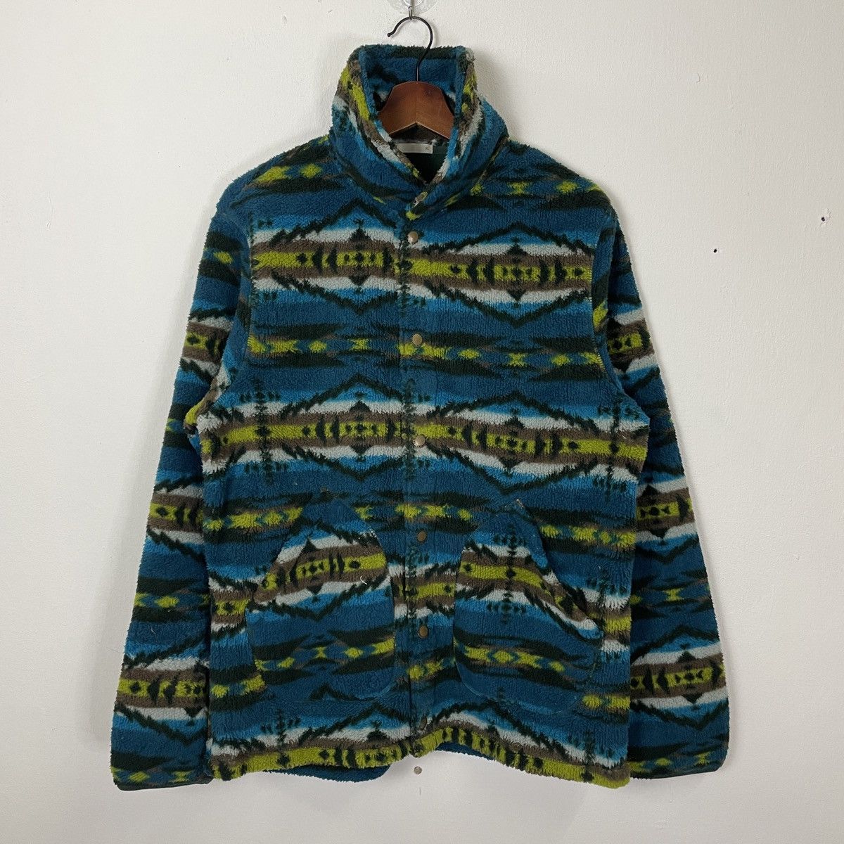 Other Vintage Unbranded Aztex Navajo Style Button Ups Jacket Size US L / EU 52-54 / 3 - 2 Thumbnail