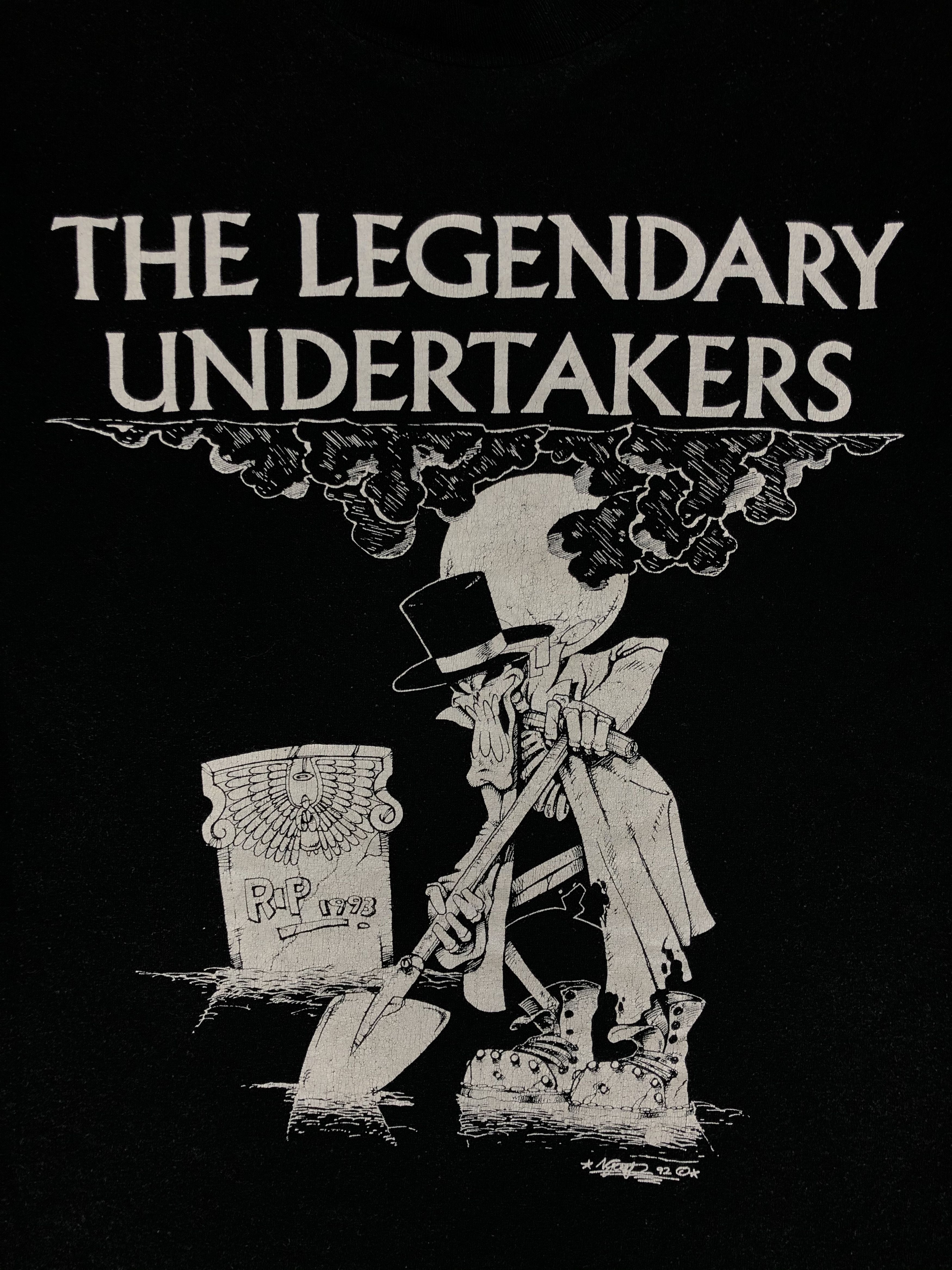 Band Tees Vintage 1993 The Legendary Undertakers (ZZ Top AC/DC) Size US L / EU 52-54 / 3 - 3 Thumbnail