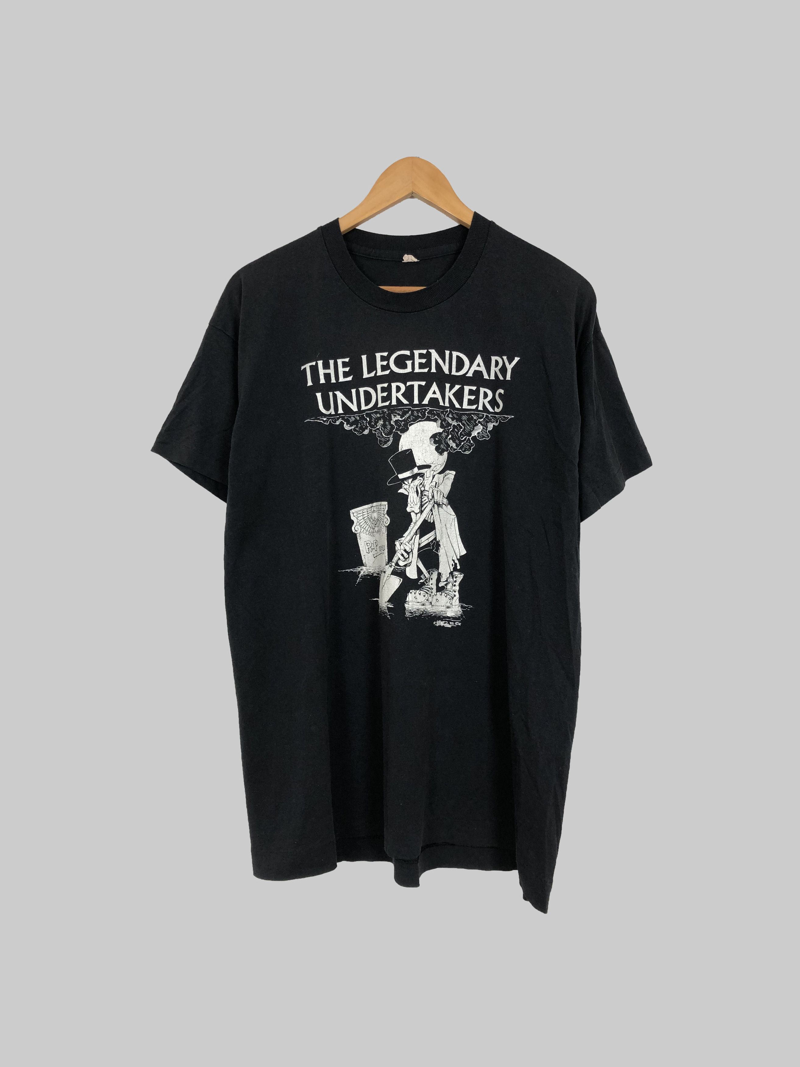 Band Tees Vintage 1993 The Legendary Undertakers (ZZ Top AC/DC) Size US L / EU 52-54 / 3 - 1 Thumbnail