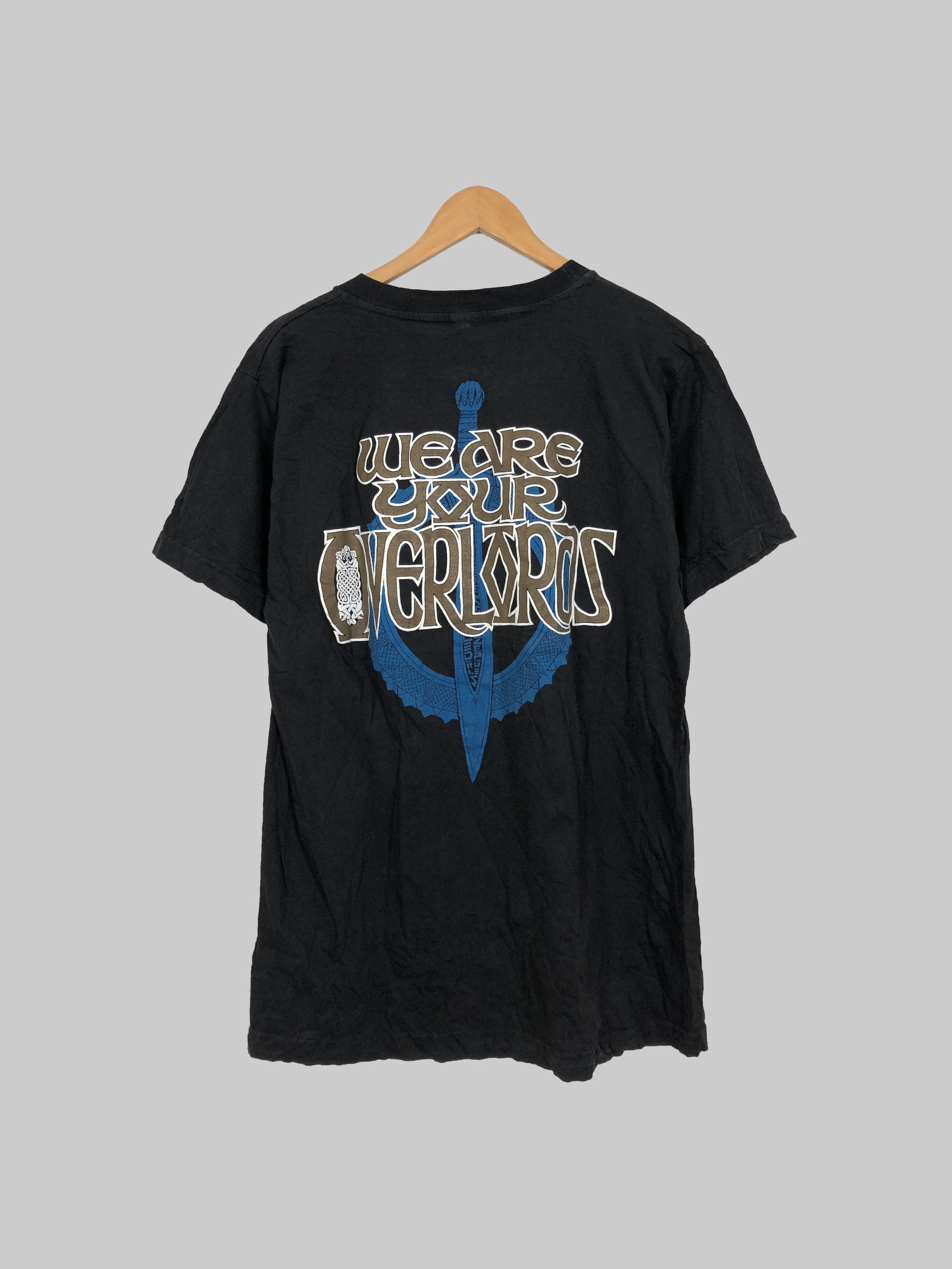 Band Tees Vintage 1990 Led Zeppelin Hammer of the Gods (Guns N' Roses Size US M / EU 48-50 / 2 - 2 Thumbnail