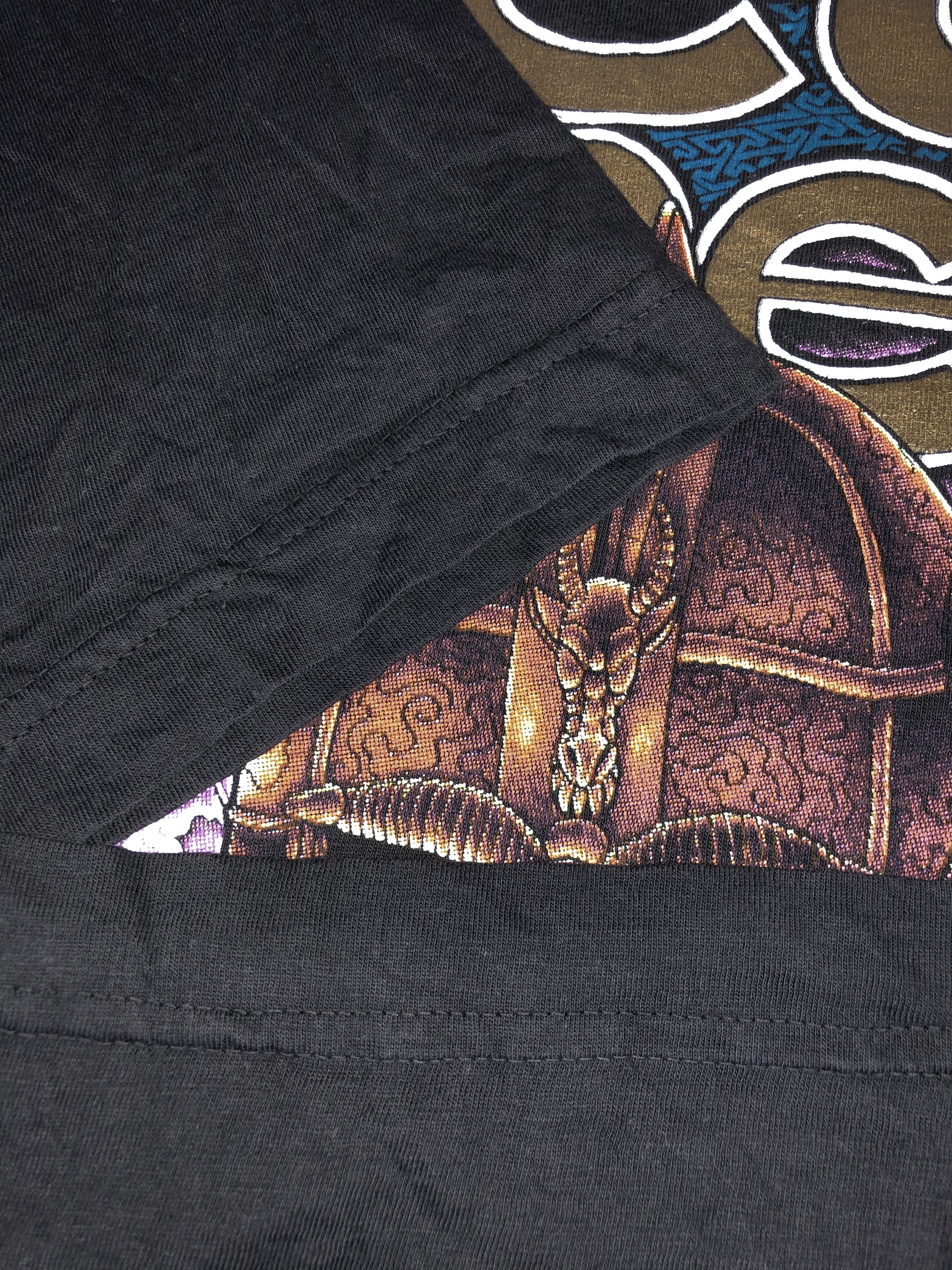 Band Tees Vintage 1990 Led Zeppelin Hammer of the Gods (Guns N' Roses Size US M / EU 48-50 / 2 - 13 Thumbnail