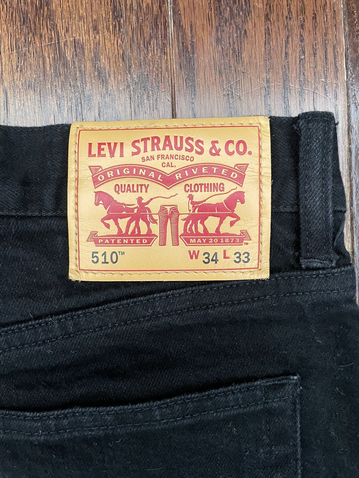 Junya Watanabe × Levi's Junya Watanabe Levi’s Distressed Denim Jeans Black Size US 33 - 4 Thumbnail