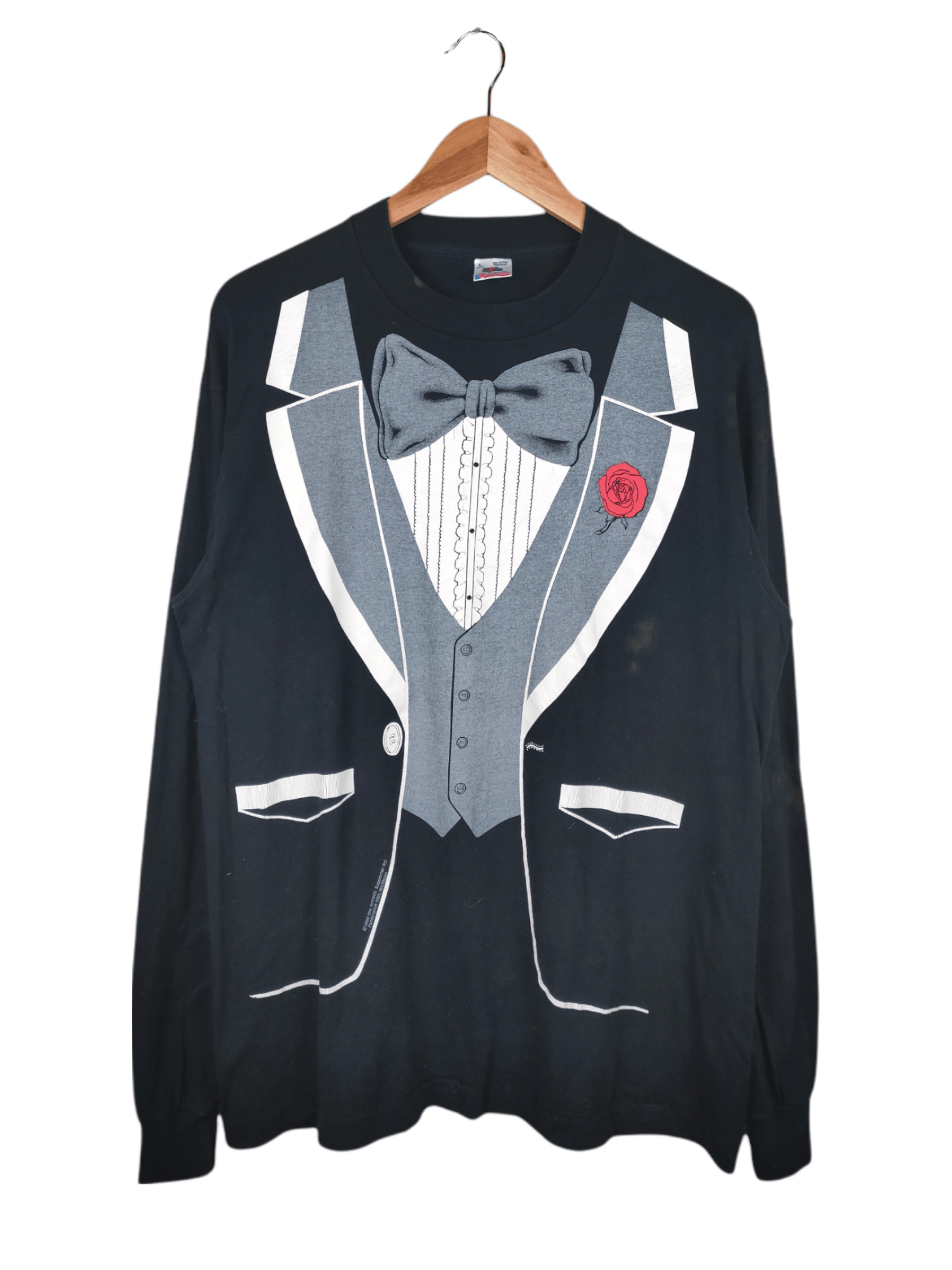 Vintage Overprint Longsleeve Shirt ©1980