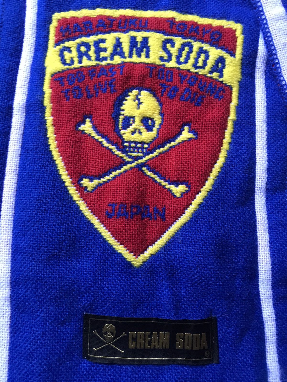 Designer × Japanese Brand Vtg Cream Soda Japan Designer Mafla Size ONE SIZE - 4 Thumbnail