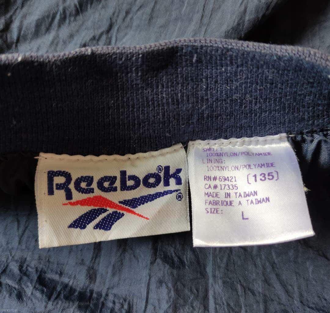 Reebok Vintage Reebok Fullover V-Neck Windbreaker Size US L / EU 52-54 / 3 - 5 Thumbnail