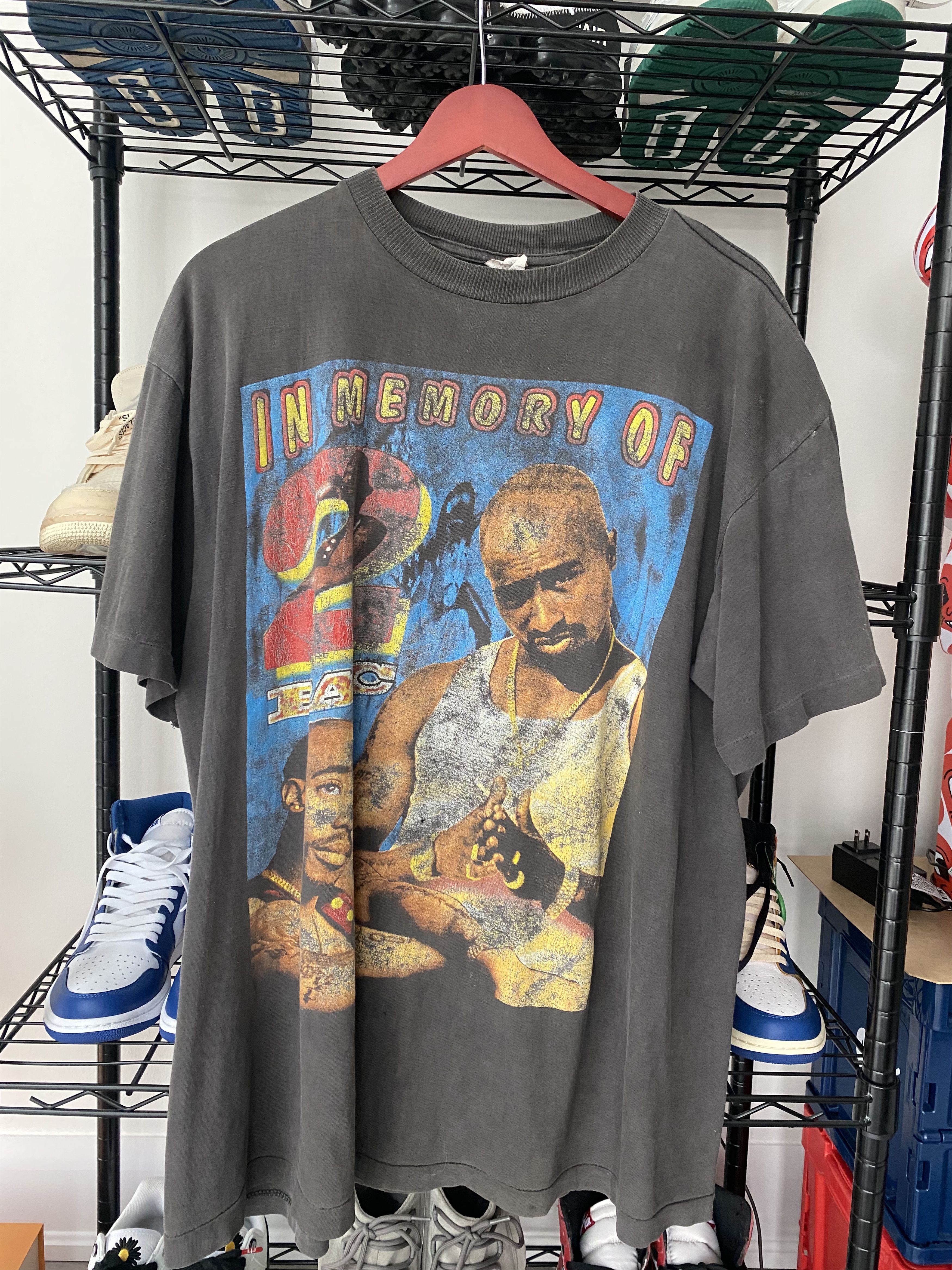 Vintage Vintage Tupac Rap Tee - Top tag sz XL | Grailed